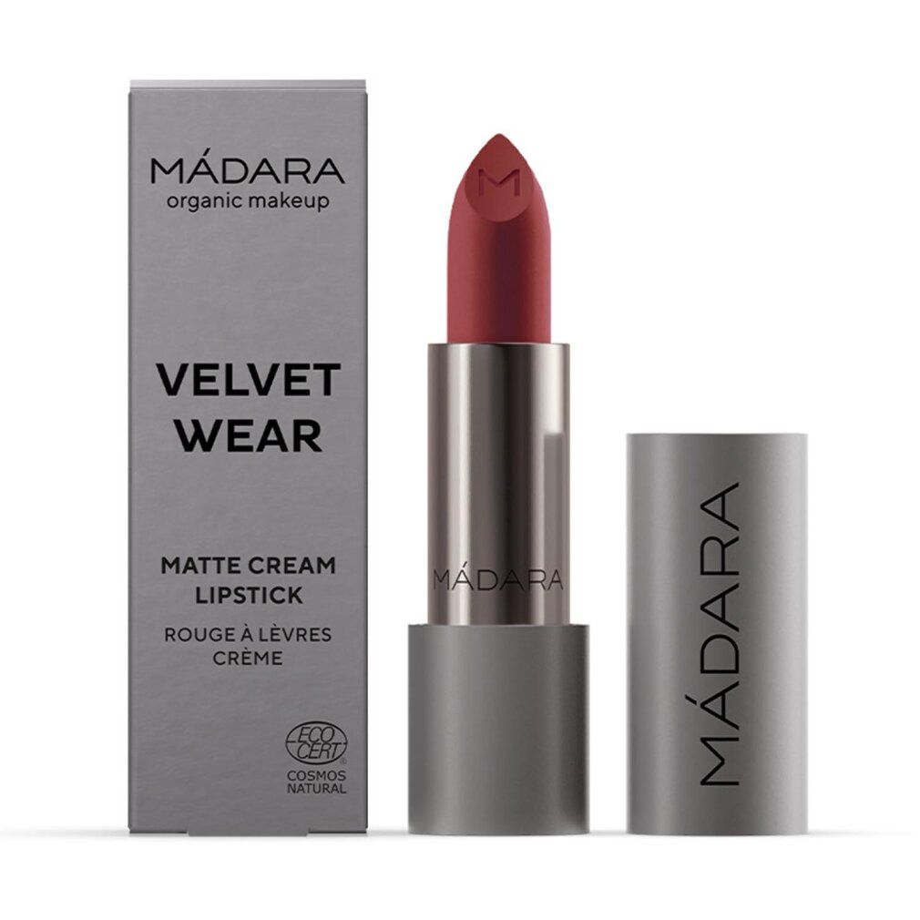 Madara Velvet Wear Creme Lippenstift matt Vintage Red 3,8g 3,8 g