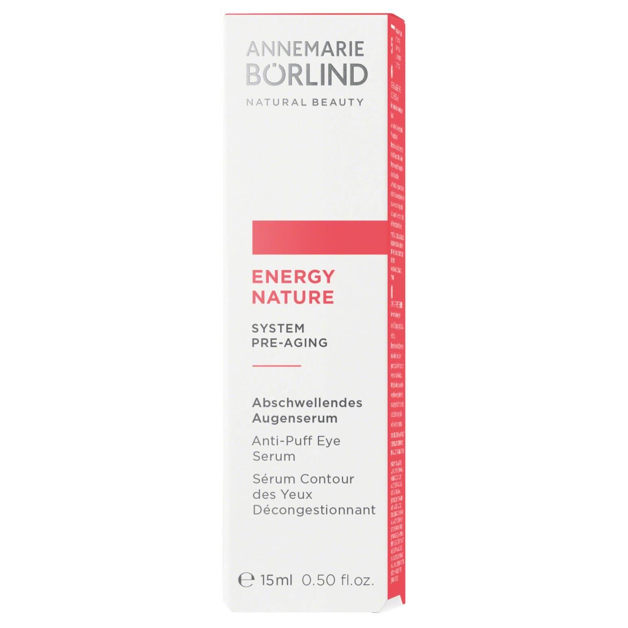 Annemarie Börlind, EnergyNature  Abschwellendes Augenserum