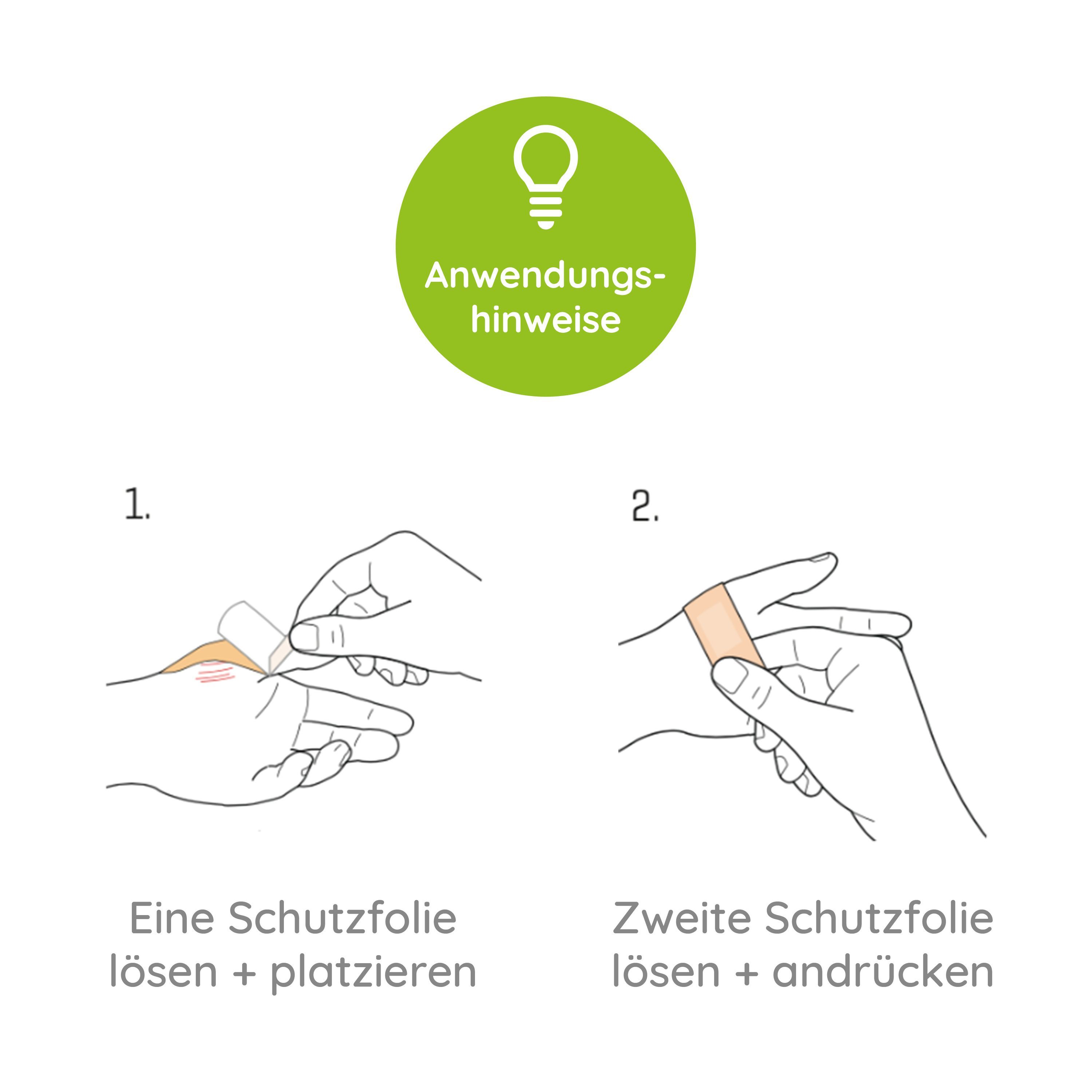 EUROSIREL Eco-Pflasterstrips sensitiv