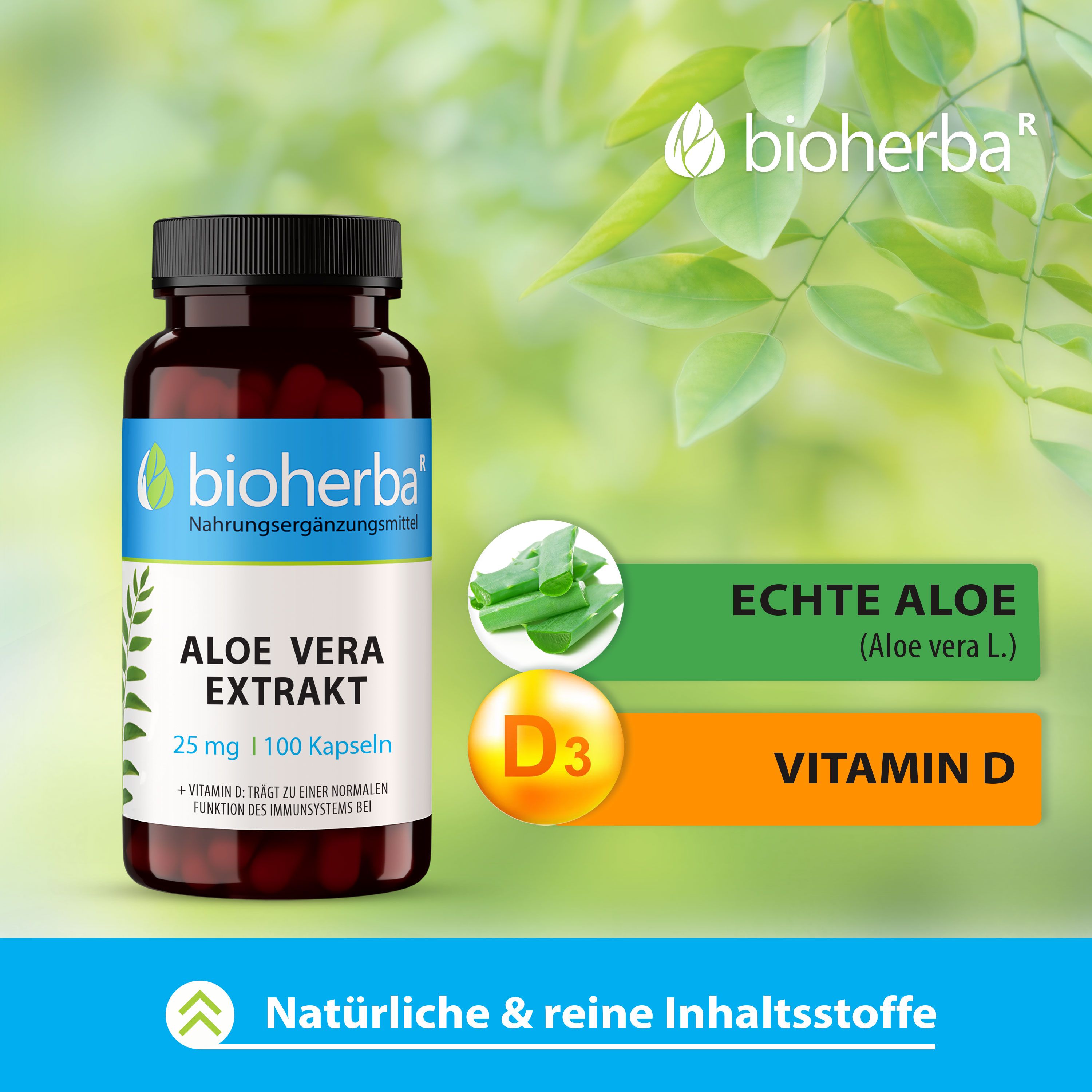 Bioherba Aloe Vera Extrakt Kapseln