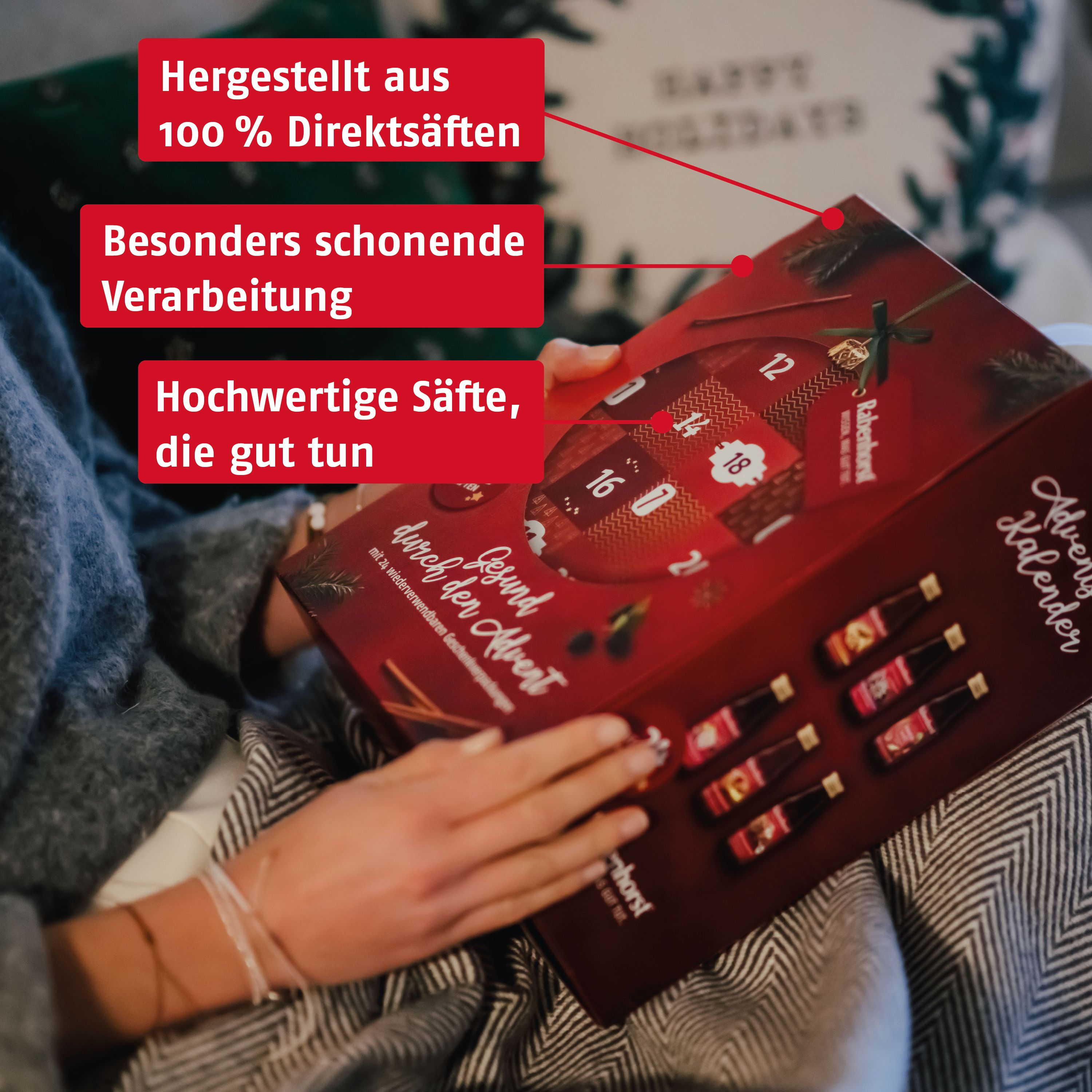 RABENHORST Saft Adventskalender 2026