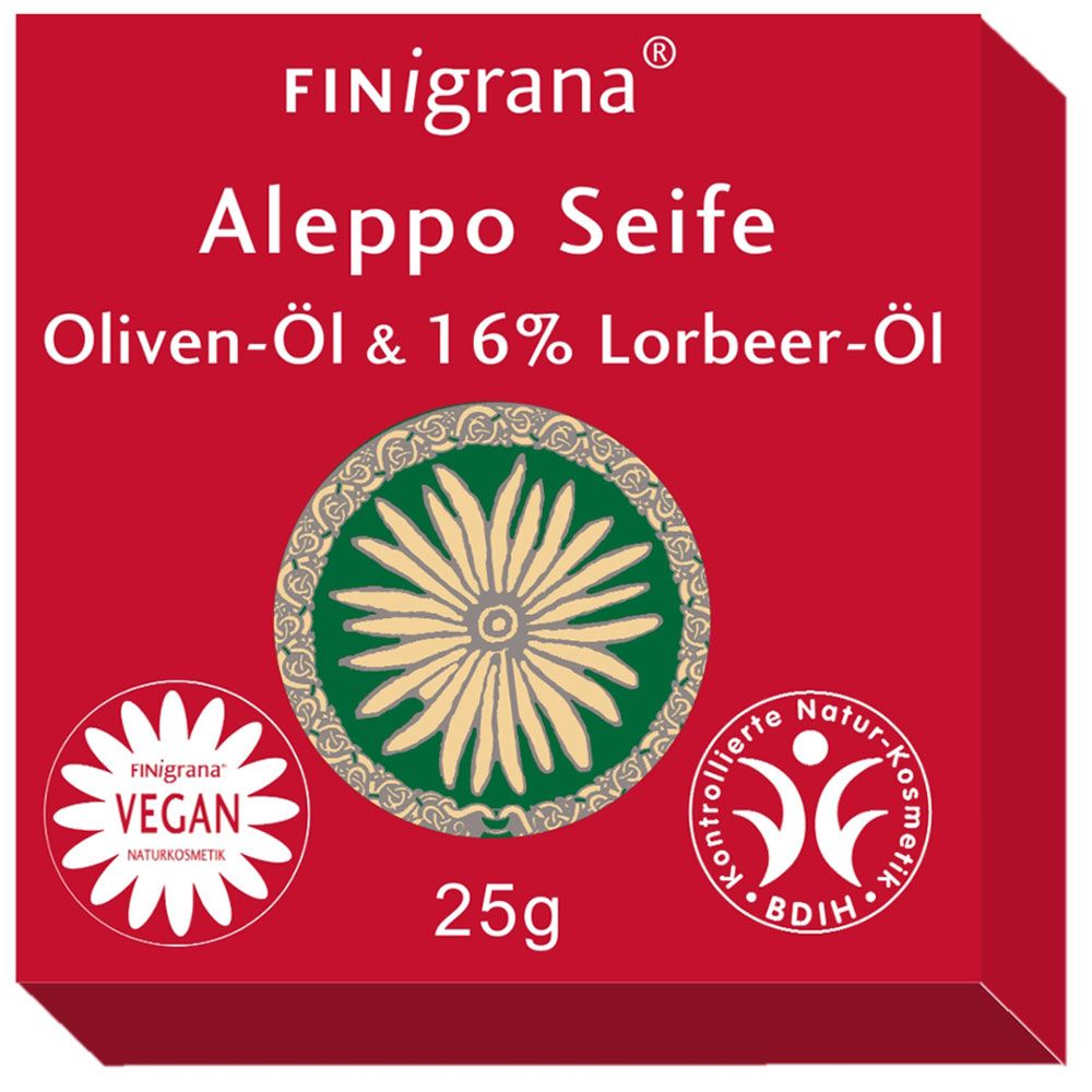 Finigrana Gäste Alepposeife mit 16% Lorbeer 16 g