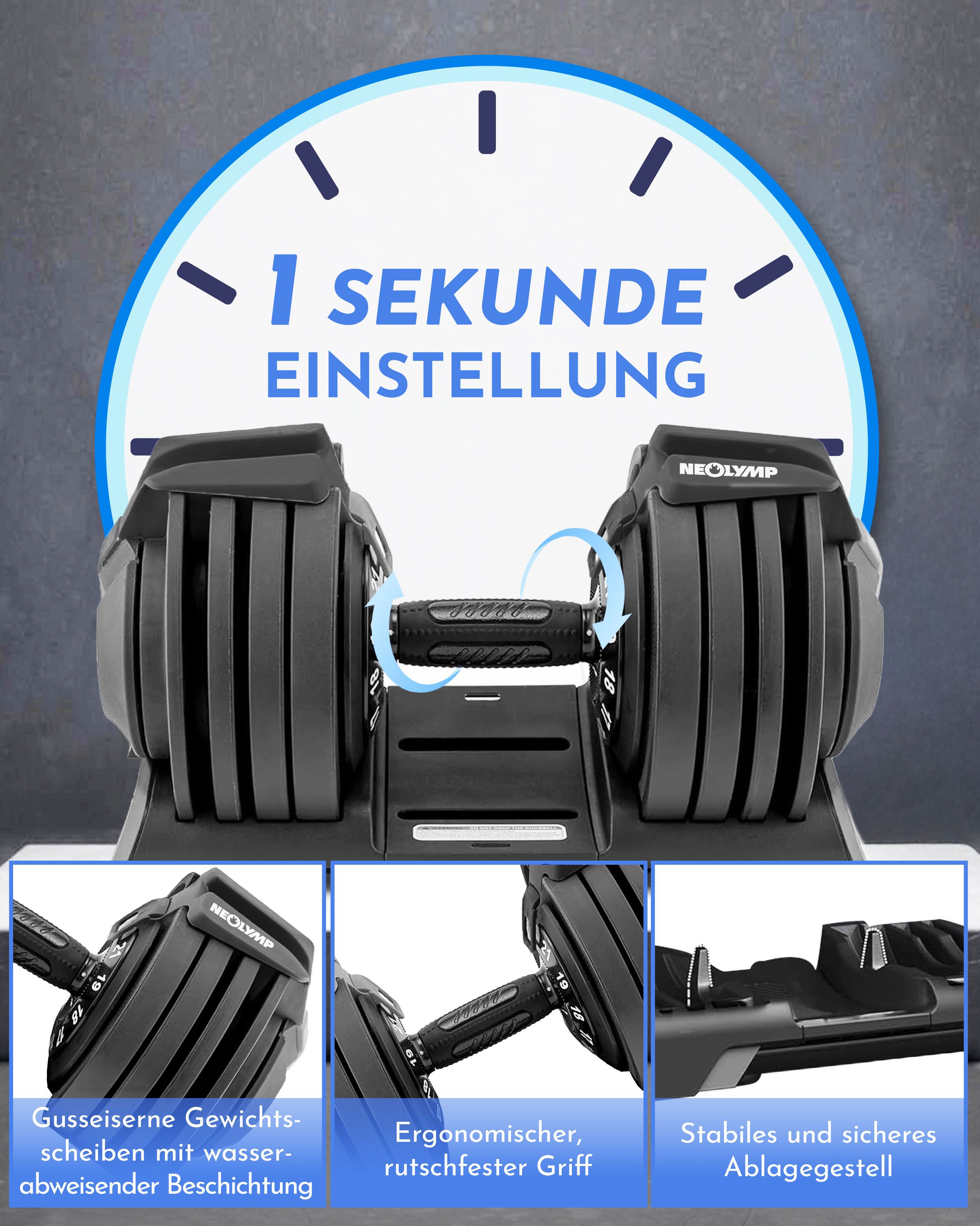 NEOLYMP Kurzhantel Set