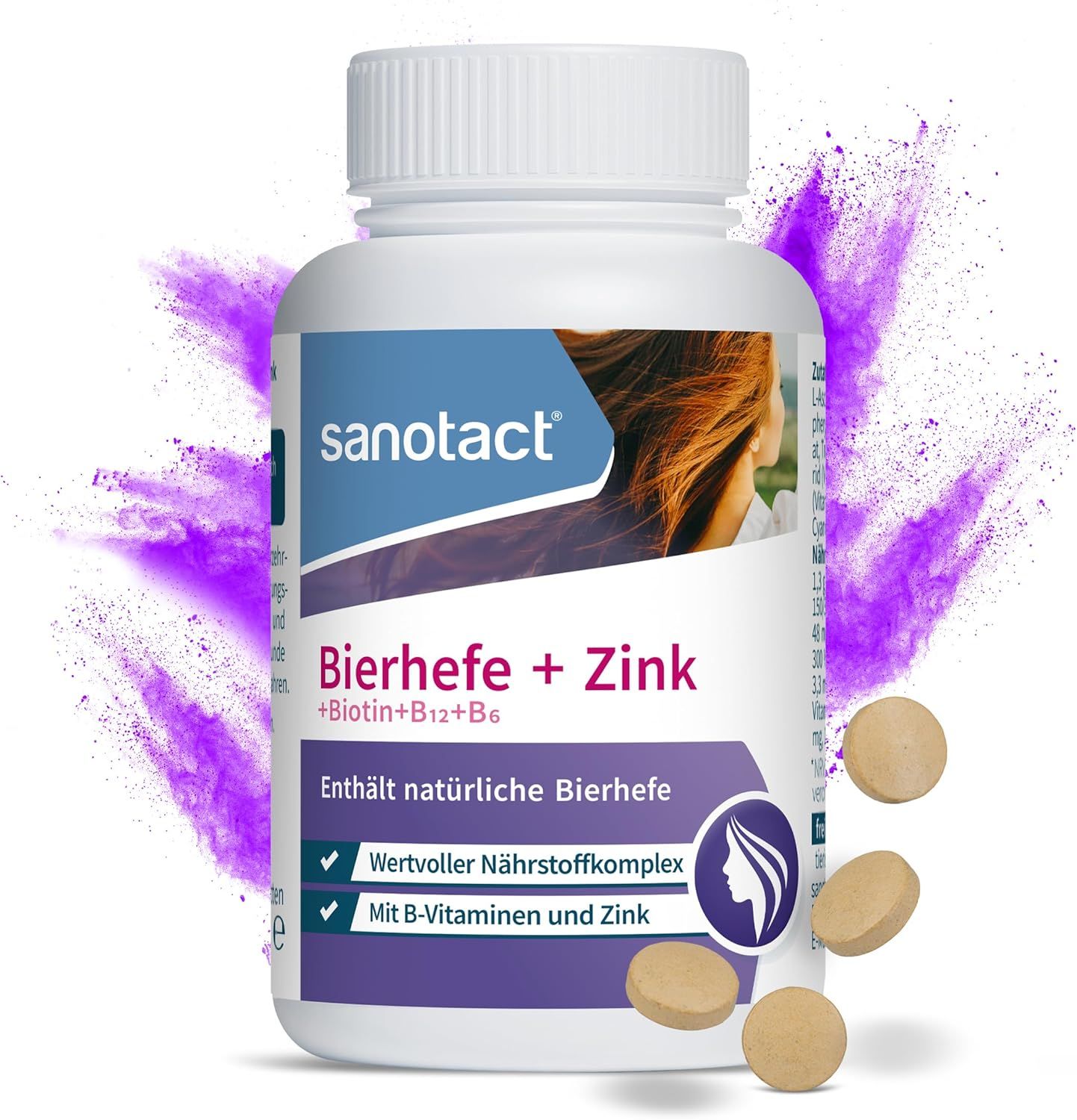 Bierhefe + Zink 180 St Tabletten
