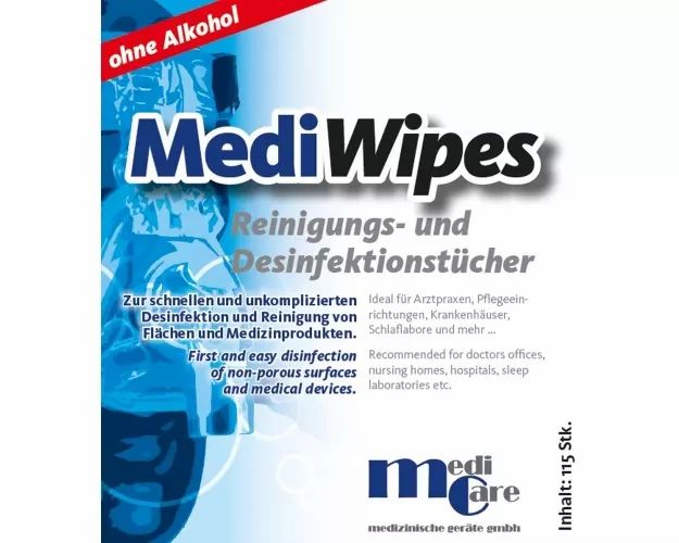 MediWipes CPAP Reinigungstücher