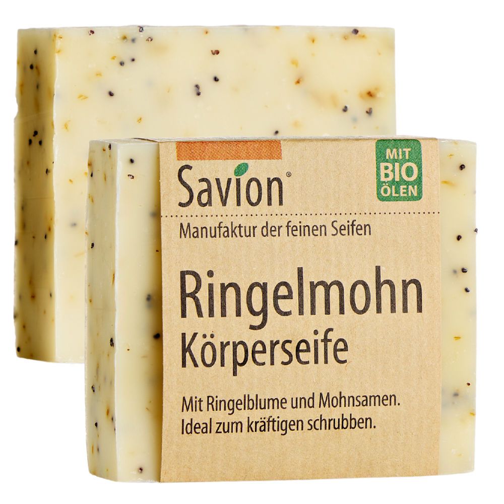 Savion Ringelmohn Körperseife 80 g Seife