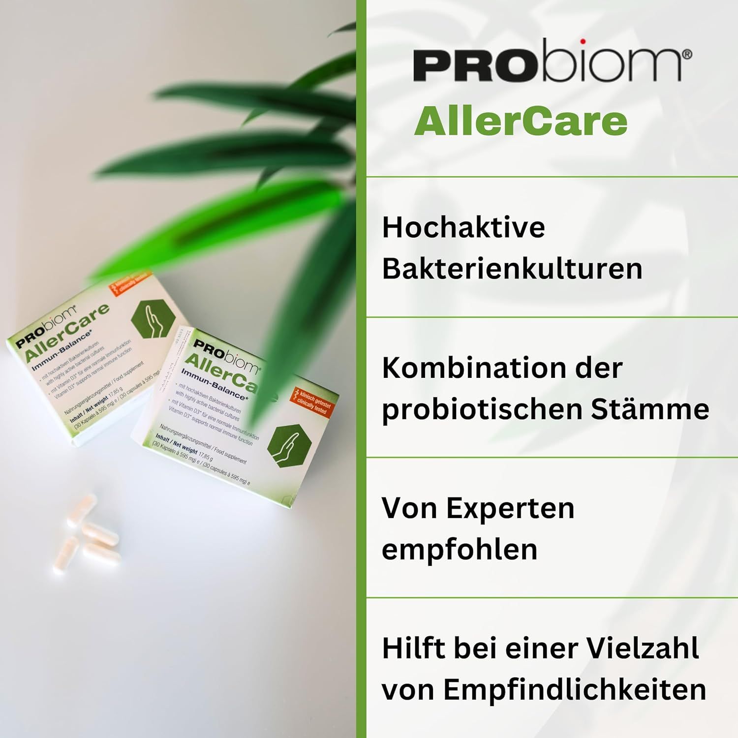 Probiom AllerCare bei überreagierendem Immunsystem