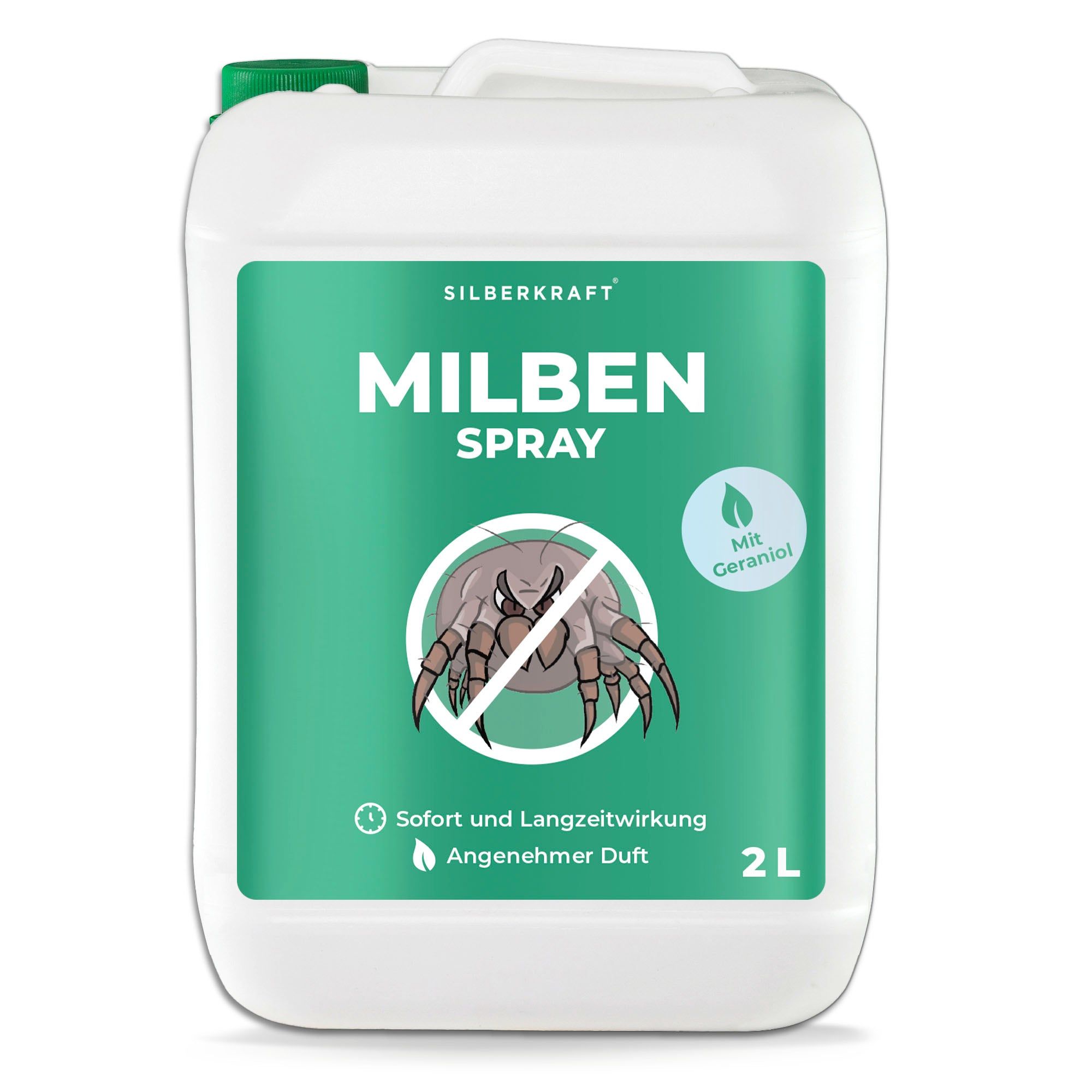 SILBEKRAFT Milbenspray für Matratzen & Textil