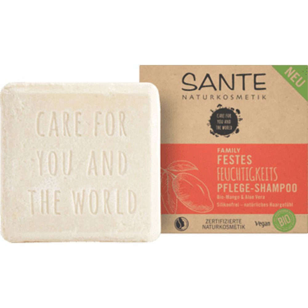 Sante Naturkosmetik Shampoing de soin hydratant ferme Mangue biologique & Aloe Vera