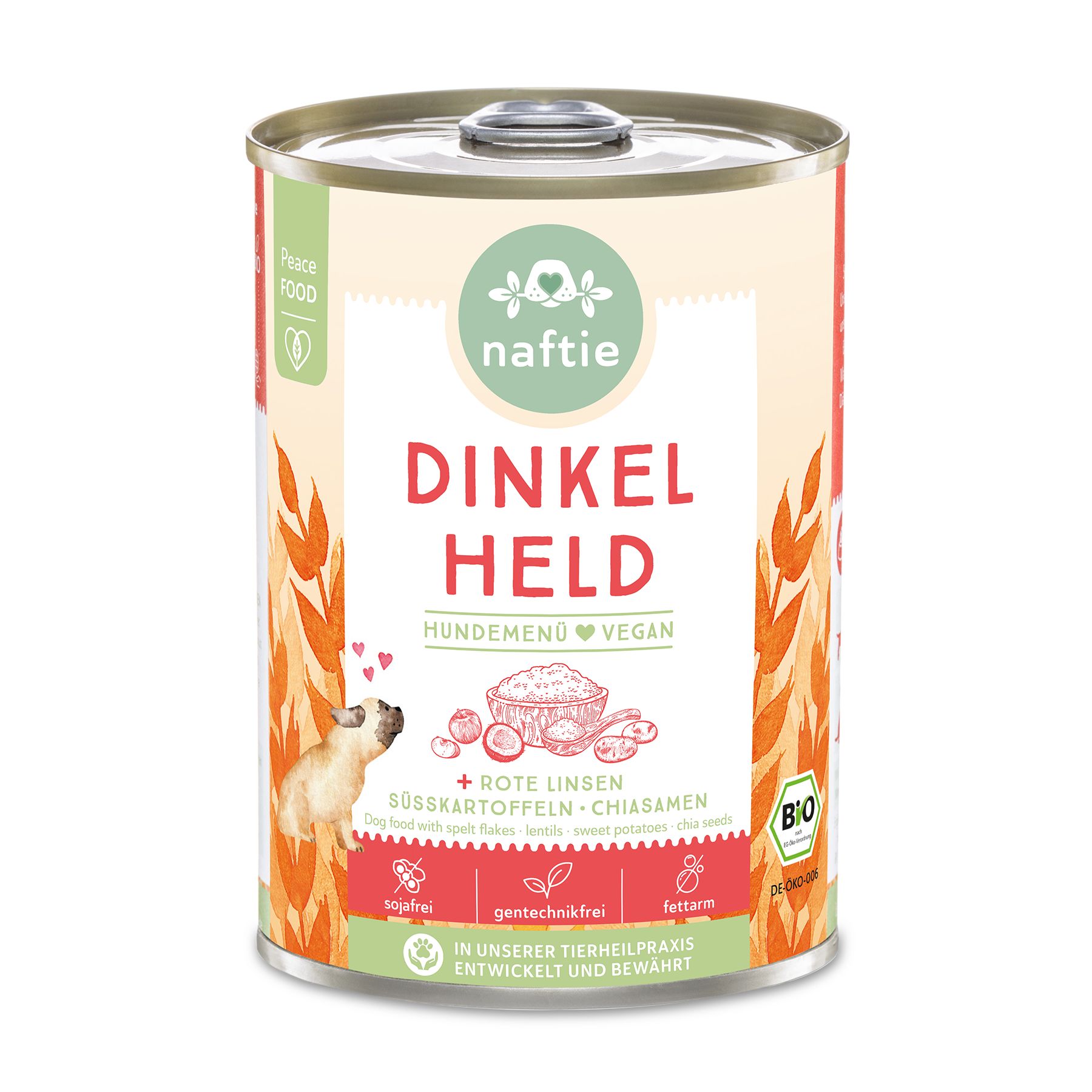 naftie Bio veganes Hundenassfutter Testpaket