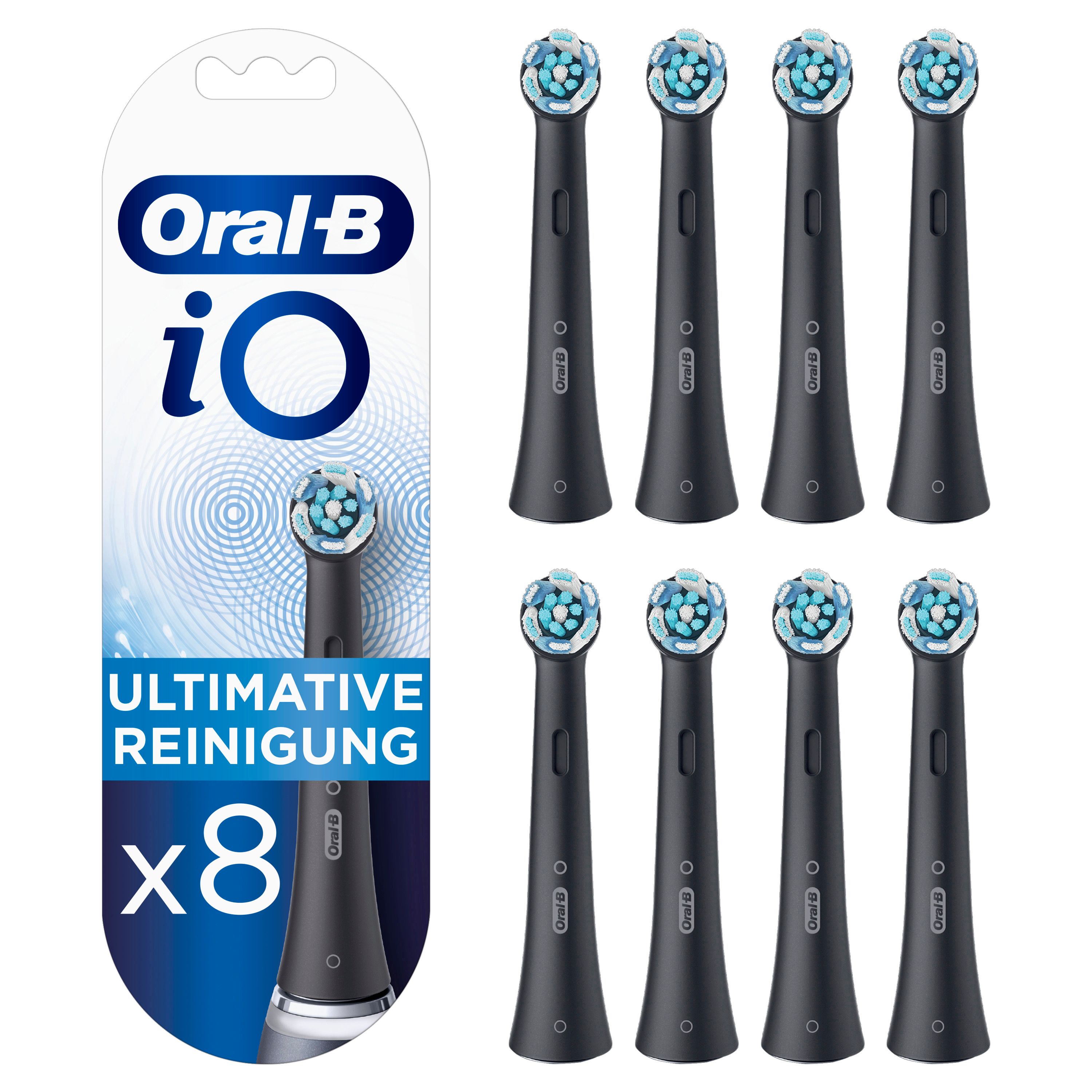 Oral-B iO Black Ultimative Reinigung Aufsteckbürsten