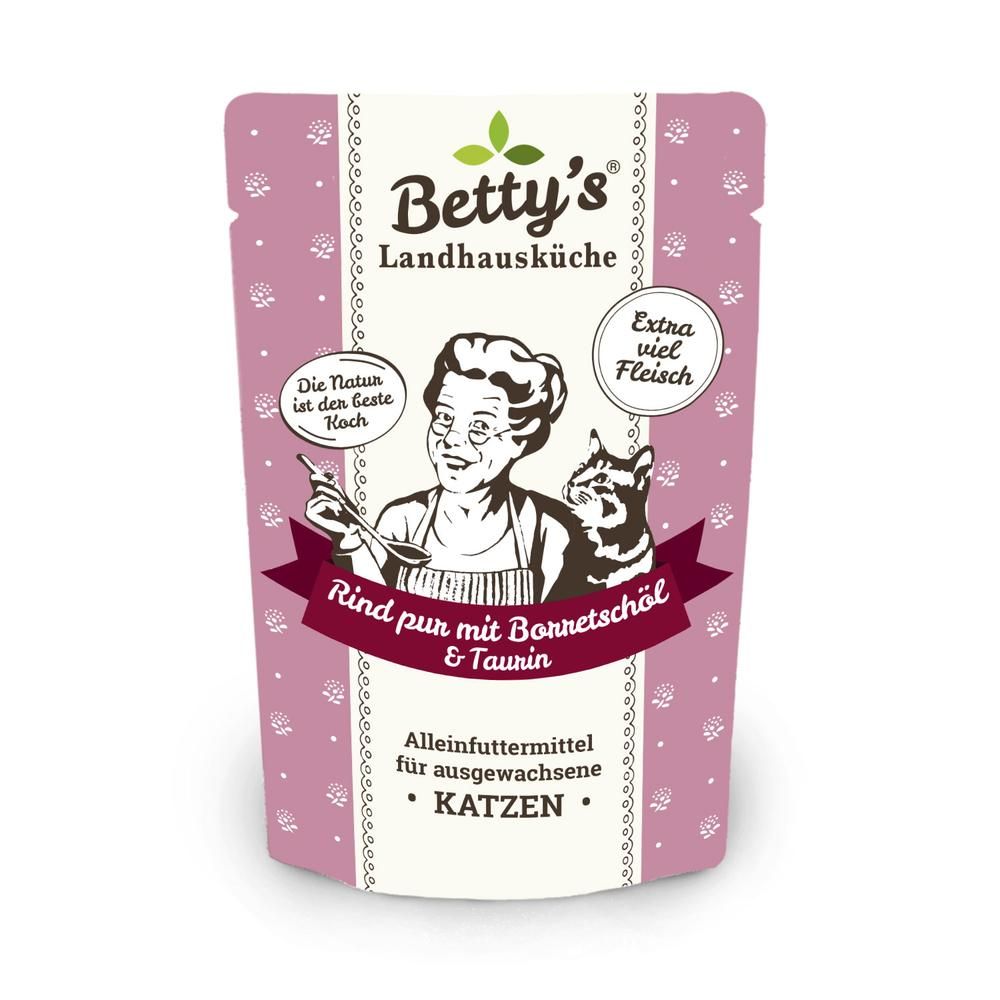Bettys Landhausküche LHK Cat Rind pur mit Borretschöl