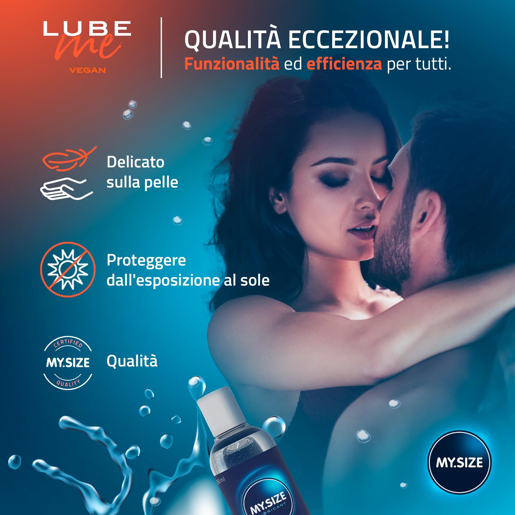 MY.SIZE Lube Me Premium Gleitgel Vegan