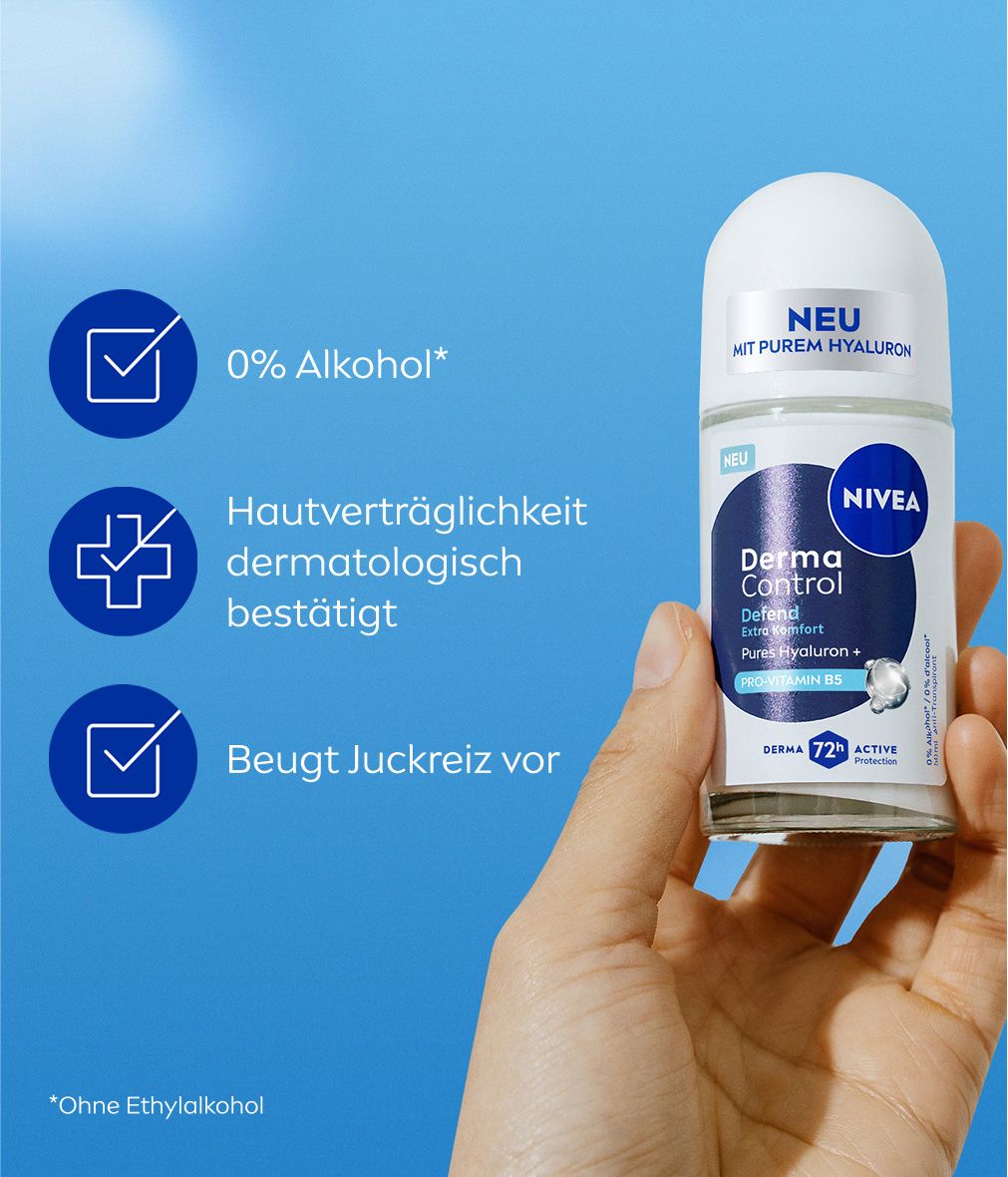 NIVEA Derma Control Defend Deo Roll-On