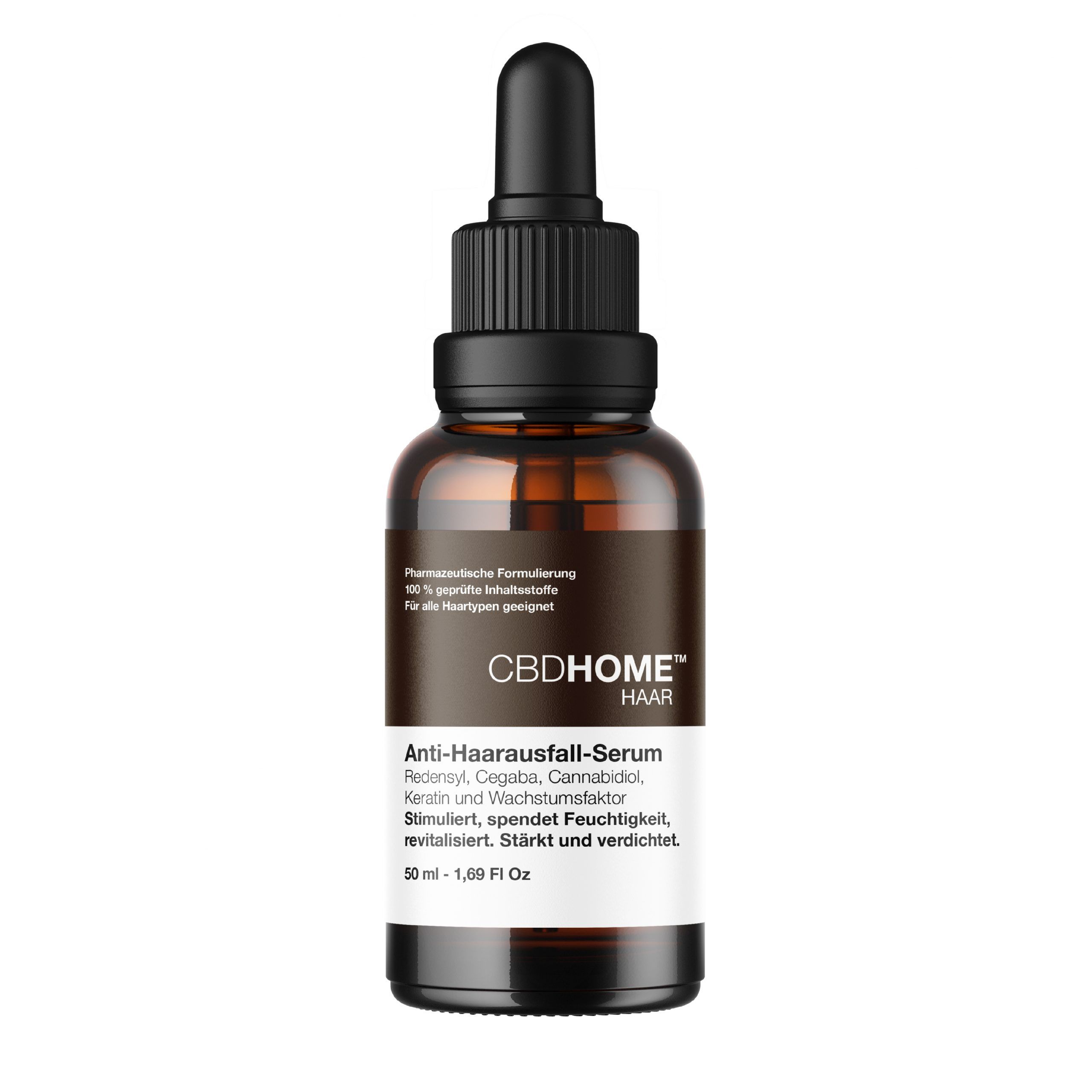 CBD HOME – Anti-Haarausfall-Serum mit CBD, Redensyl und Keratin – 1 % CBD