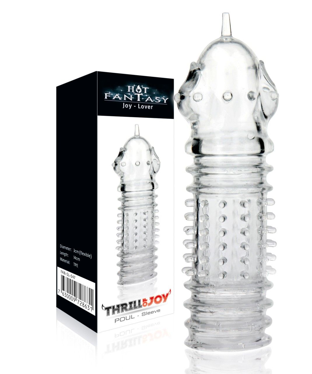 Hot Fantasy - Thrill Of Joy Penis-Sleeve 1 St