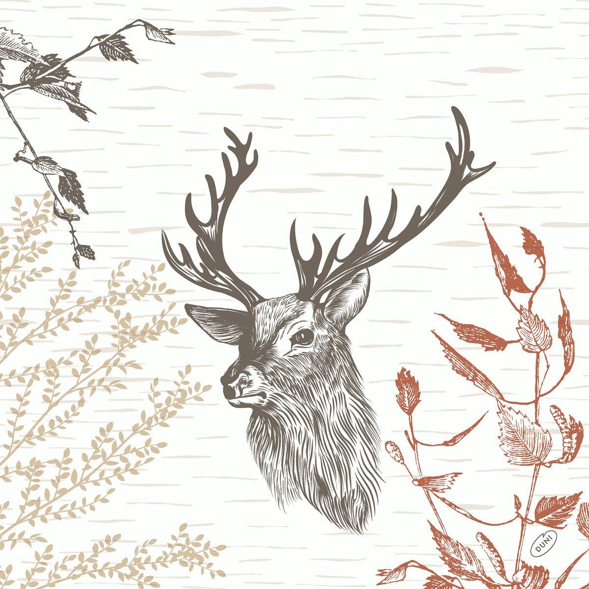 Wood & Deer 53072 1800 St Tücher