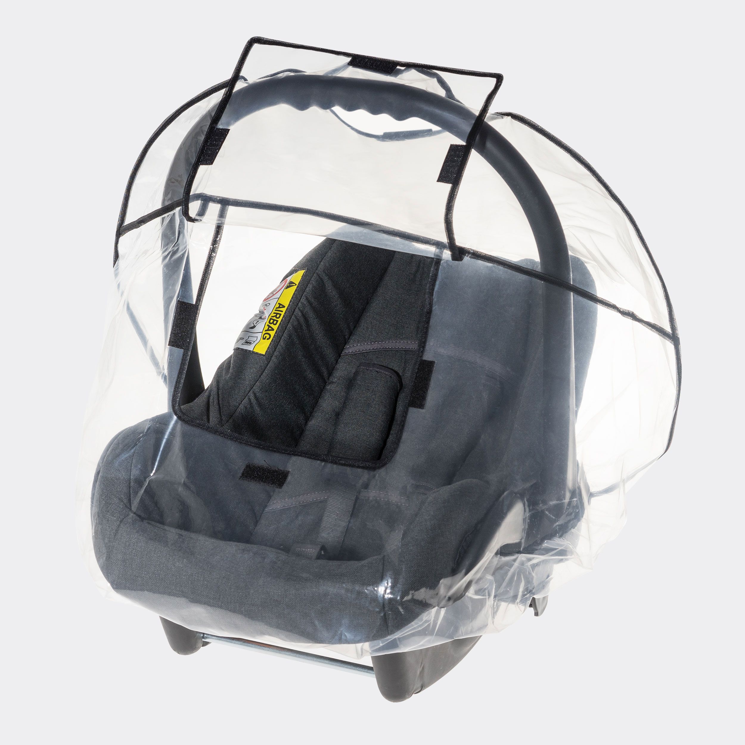 reer RainCover Baby Regenschutz für Babyschale, Regenverdeck, Regenhaube