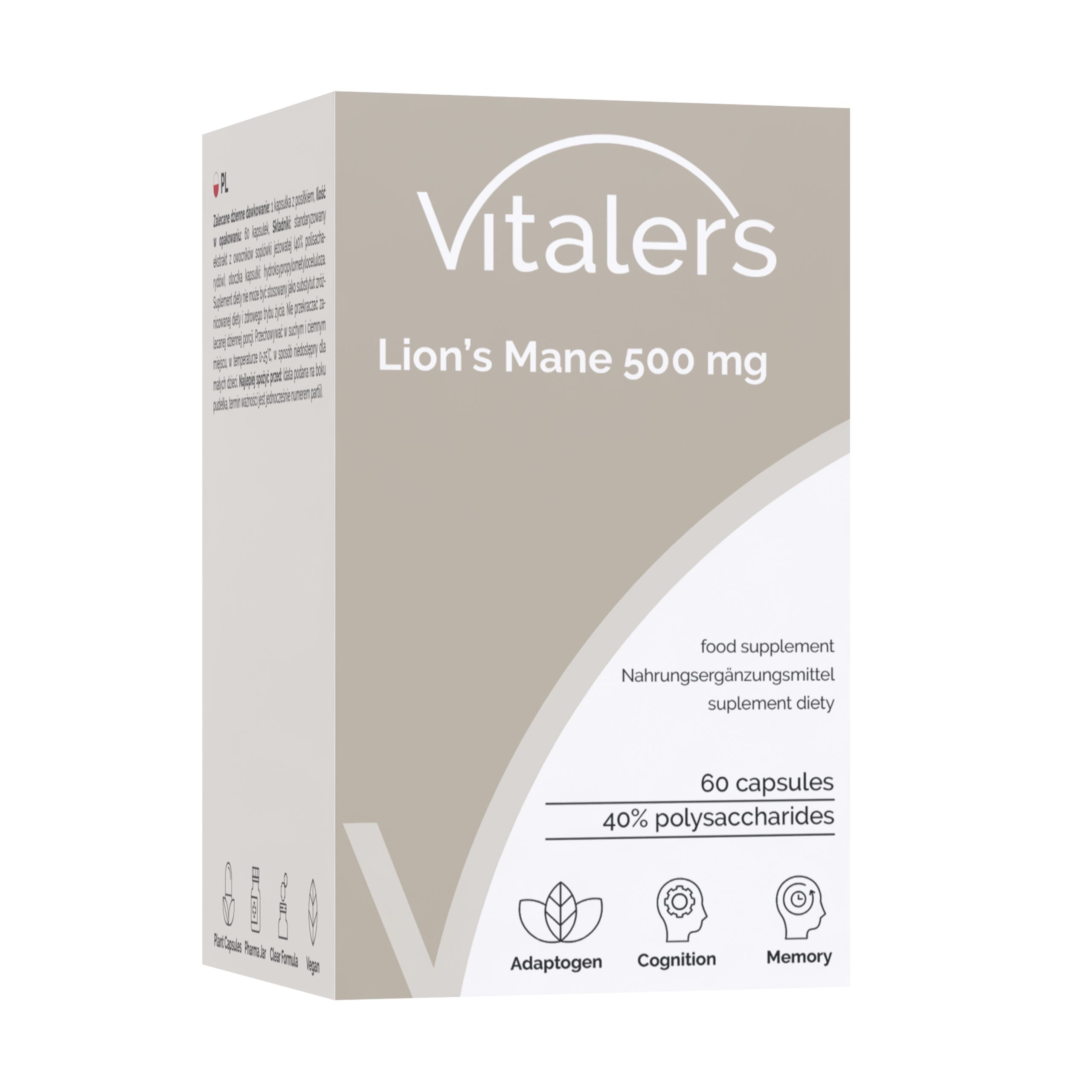Vitaler’s Löwenmähne 500 mg
