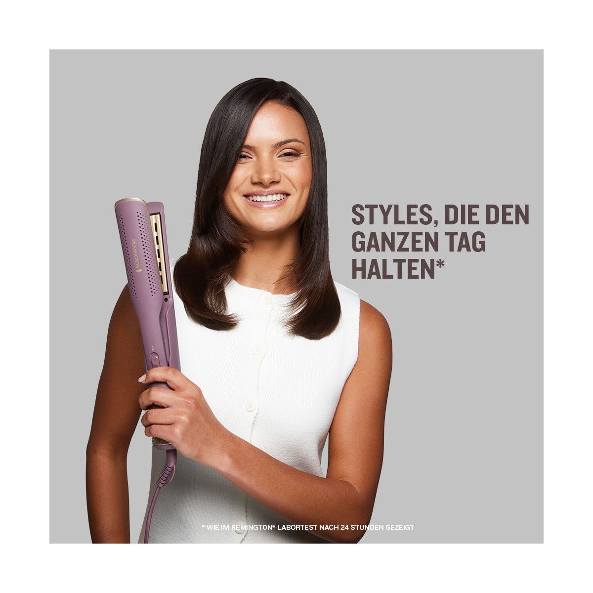 REMINGTON Haarglätter Glätteisen Airstyler 2 in 1 Nass & Trocken AIRvive AS8930