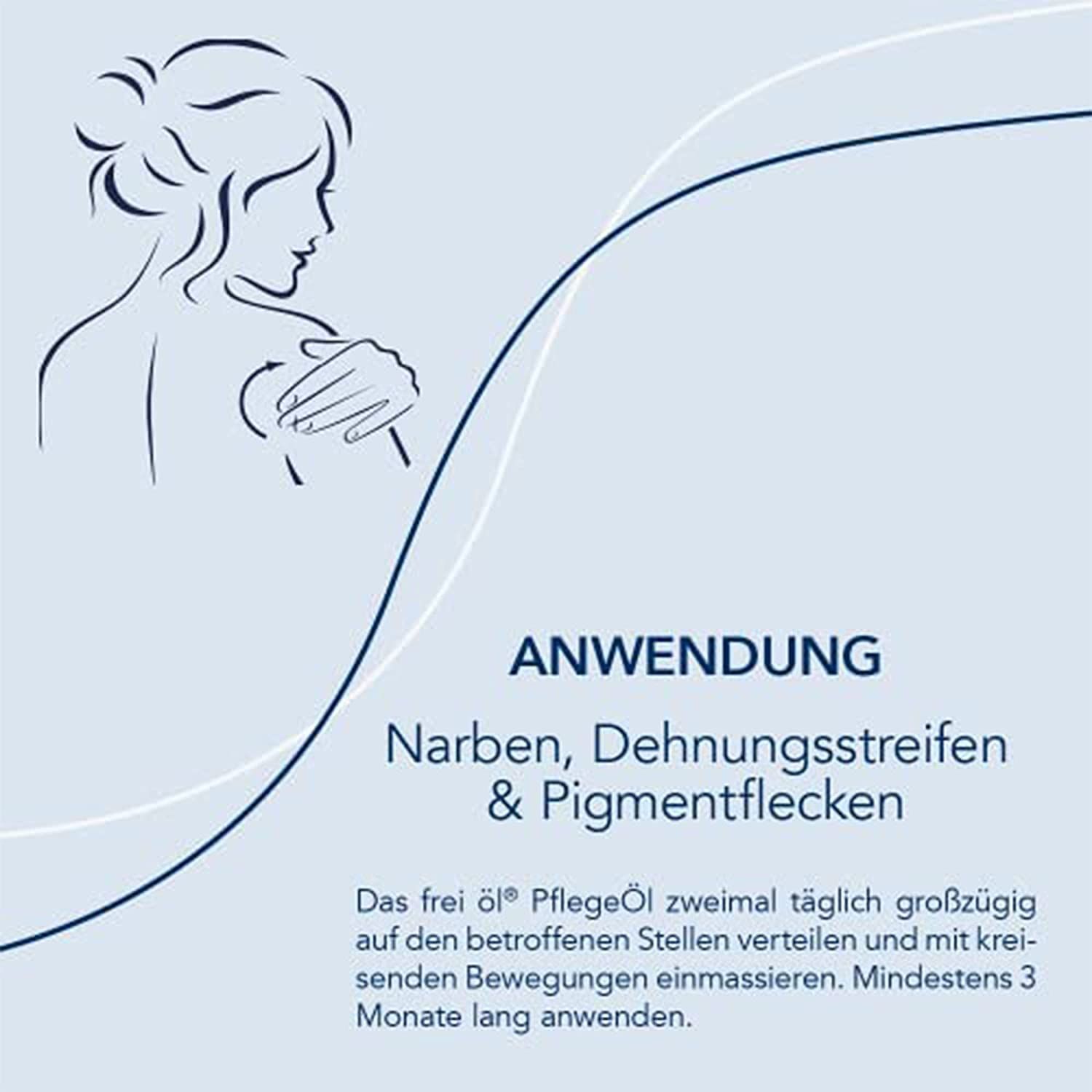 frei öl PflegeÖl, Hautpflege-Spezialist gegen Narben, Dehnungsstreifen und Pigmentflecken