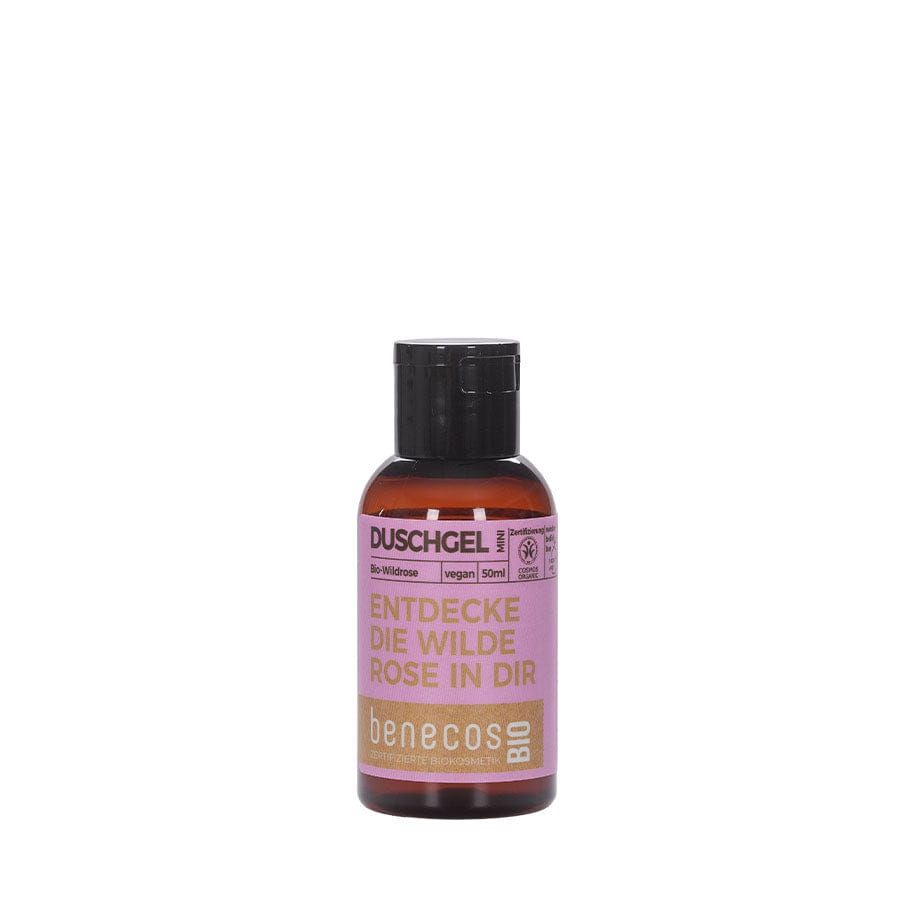 benecosBIO Mini Duschgel BIO-Wildrose