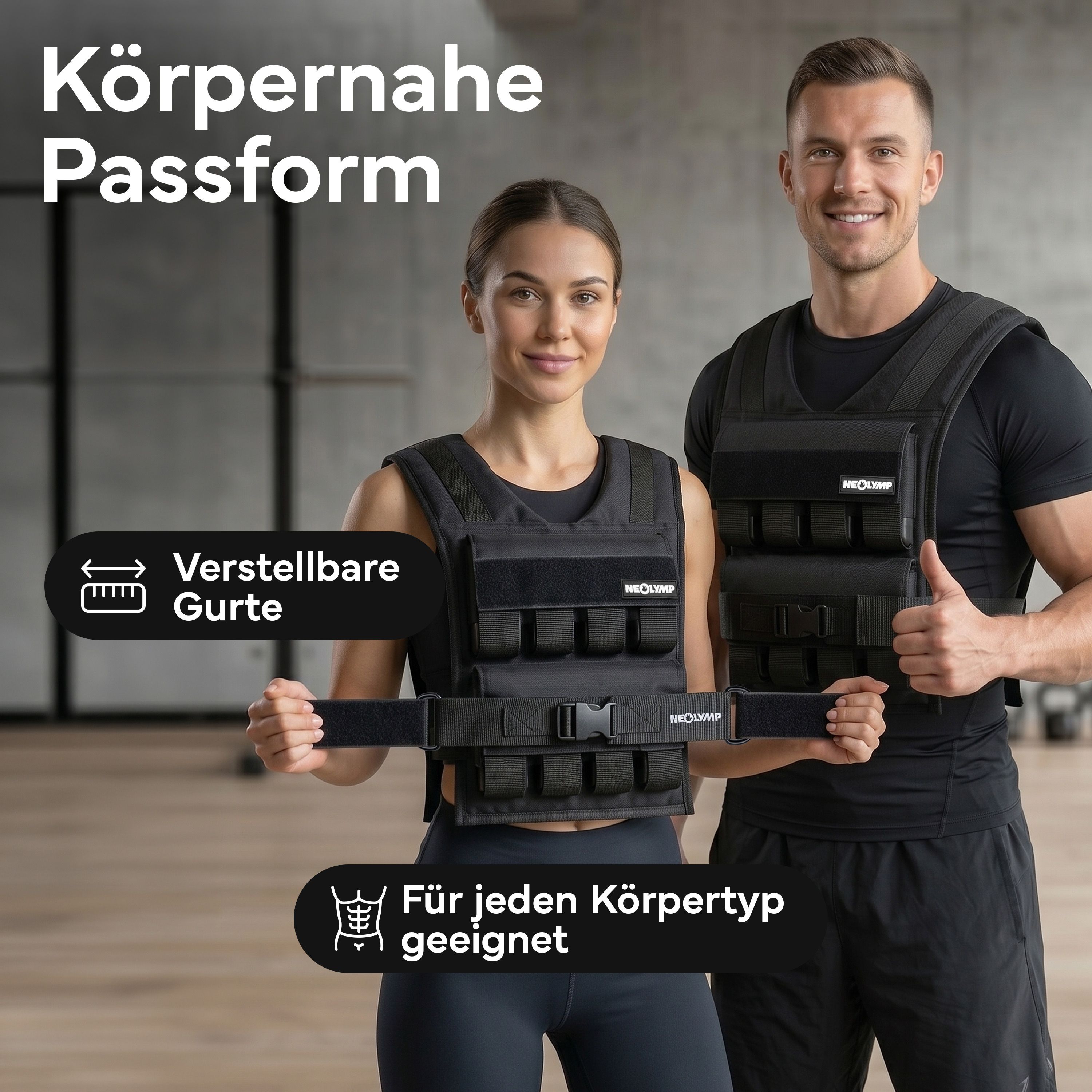 NEOLYMP Gewichtsweste 20 kg