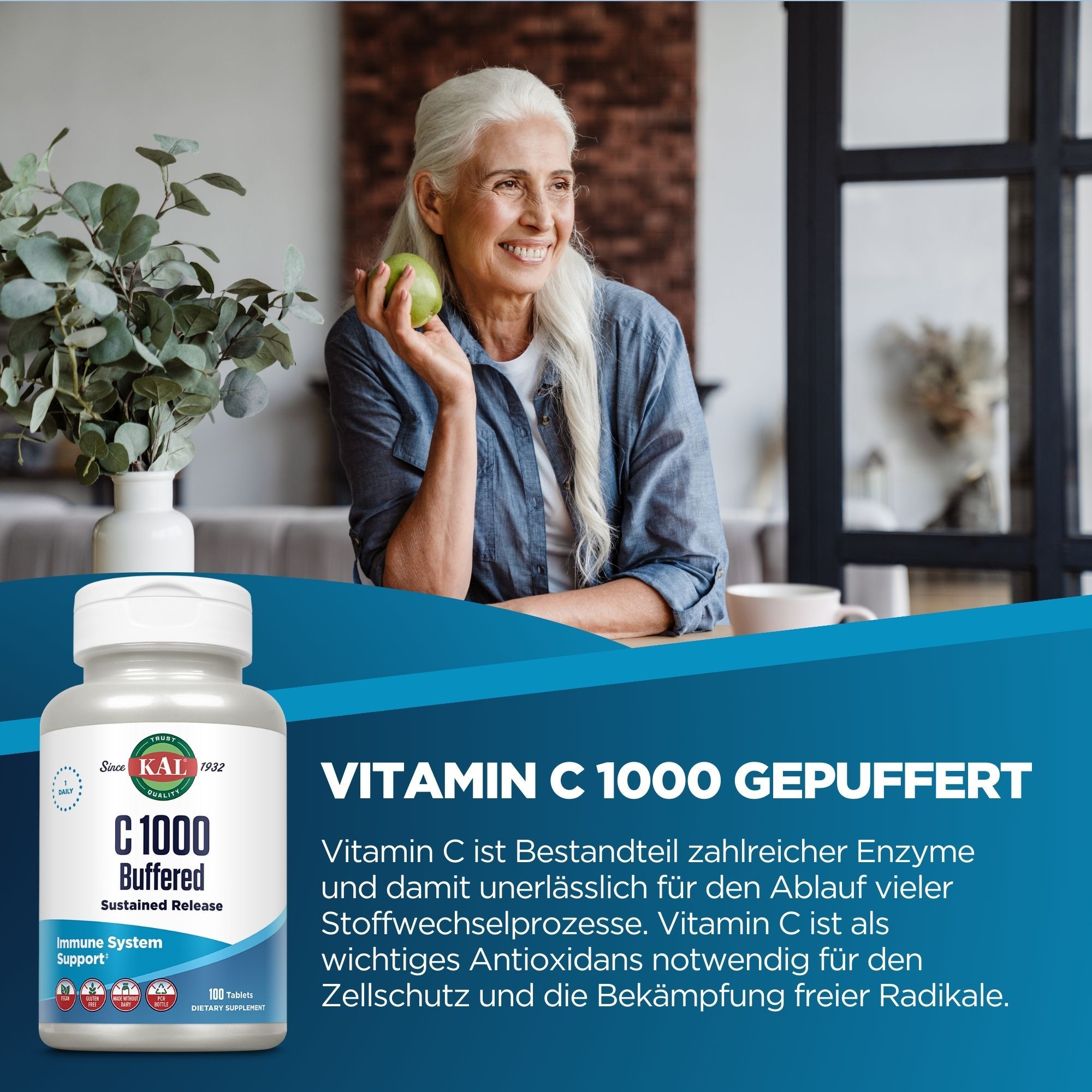 KAL Vitamin C 1000 gepuffert