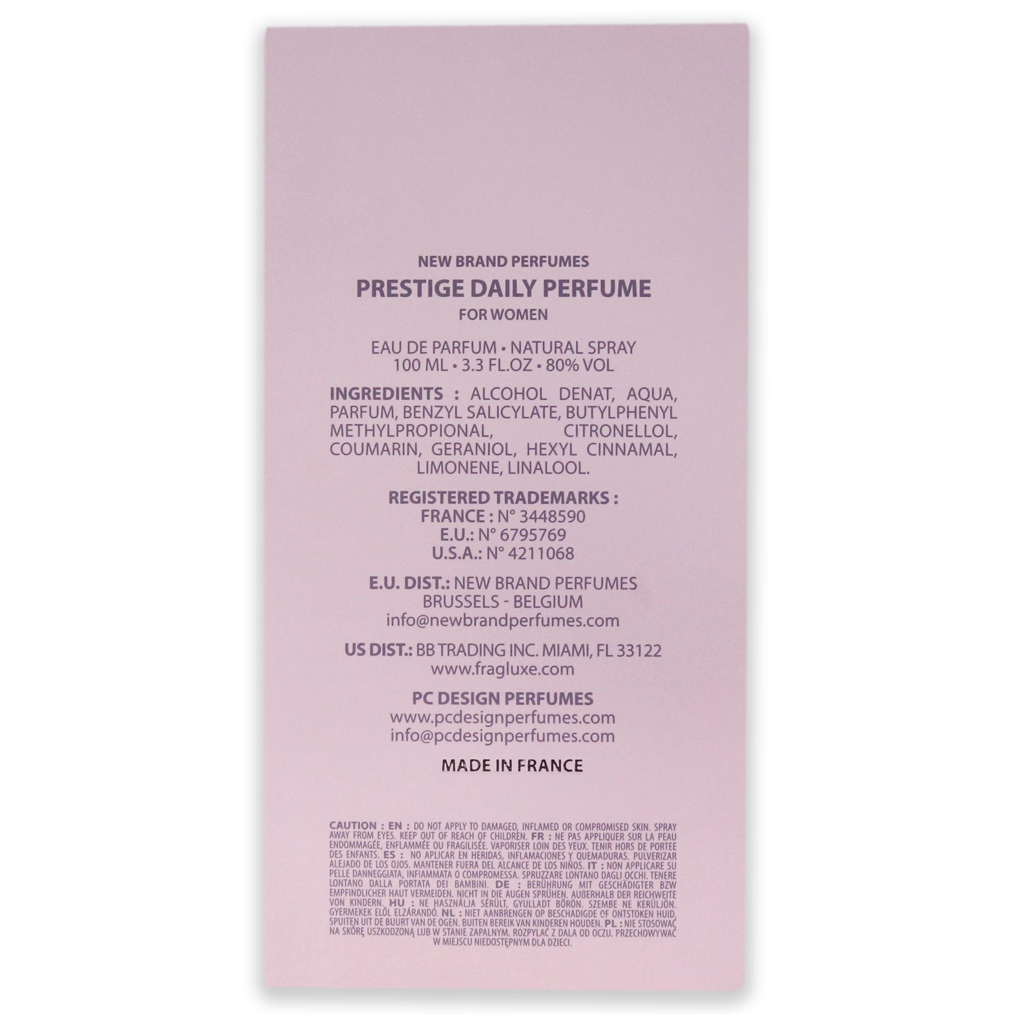 Daily Perfume von New Brand