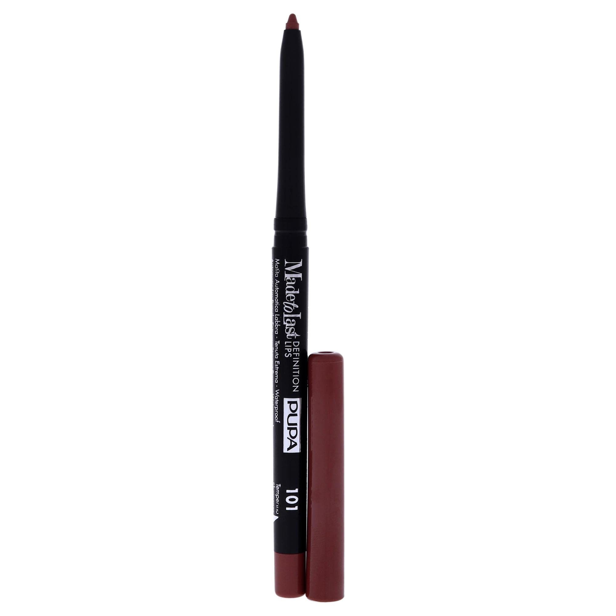 Pupa Milano Made To Last Definition Lips 101 - Matita contorno labbra, marrone naturale, 0,001 oz