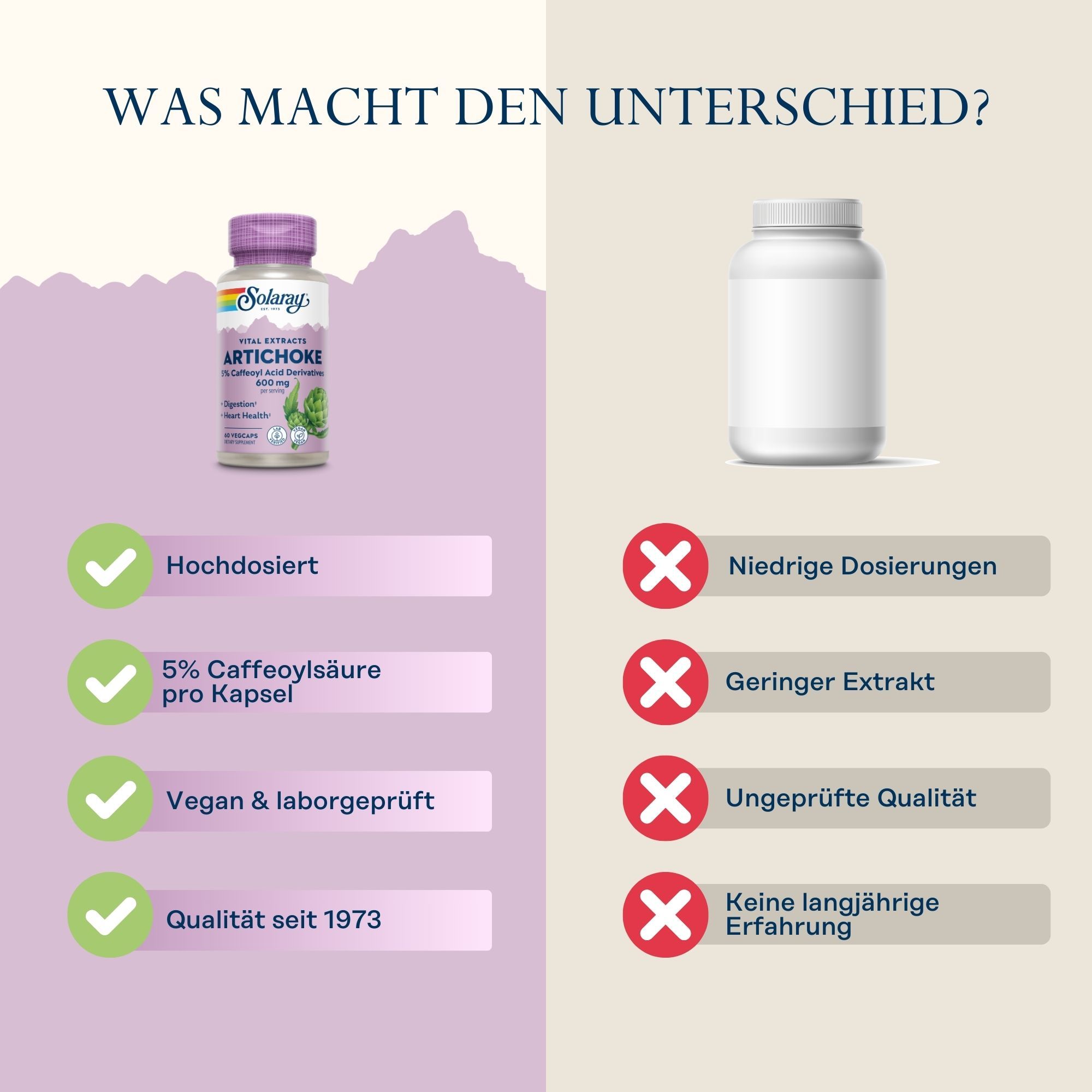 Solaray Artischockenblätterextrakt