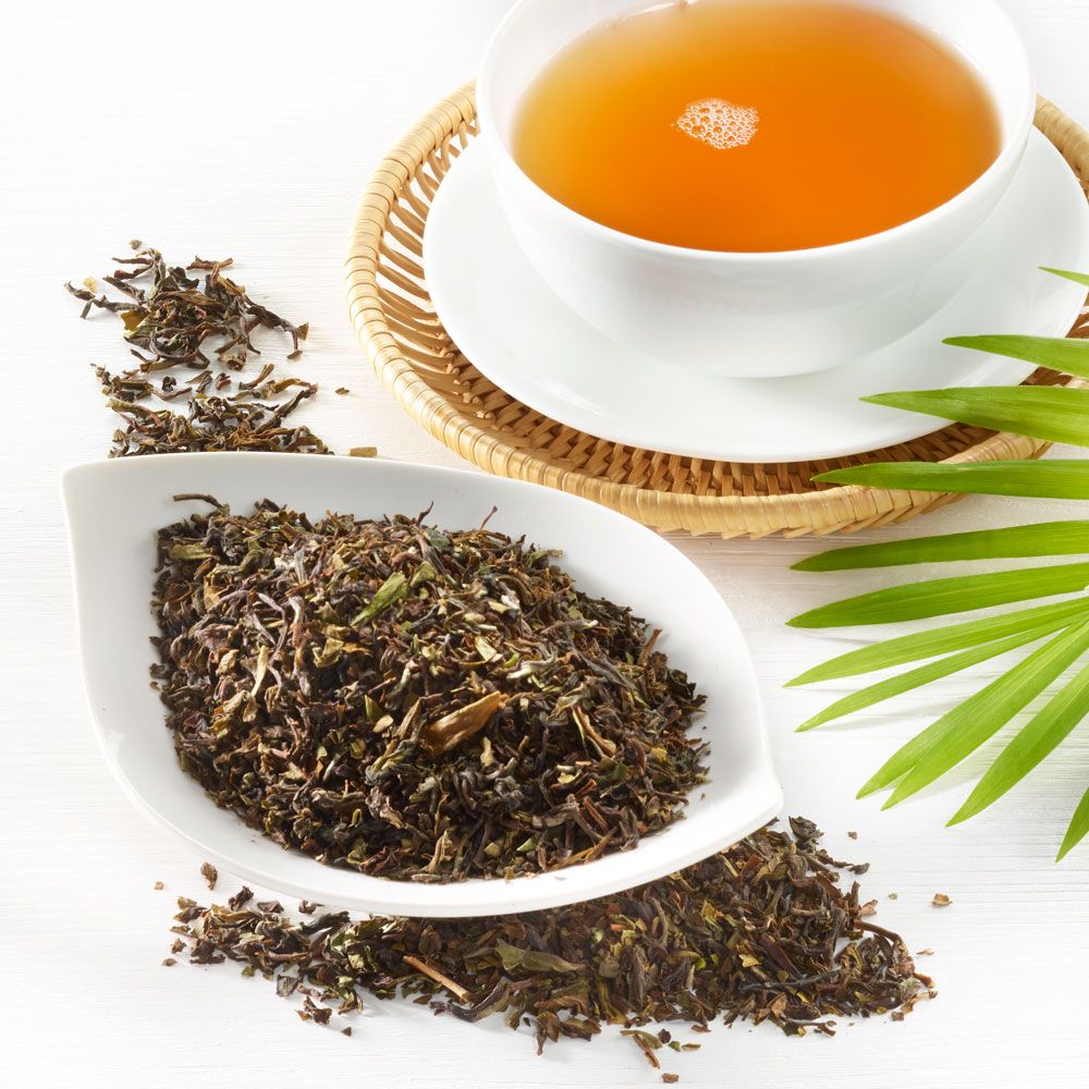 Schrader Tee Nr. 60 Schwarzer Tee Darjeeling Garten Blend Bio
