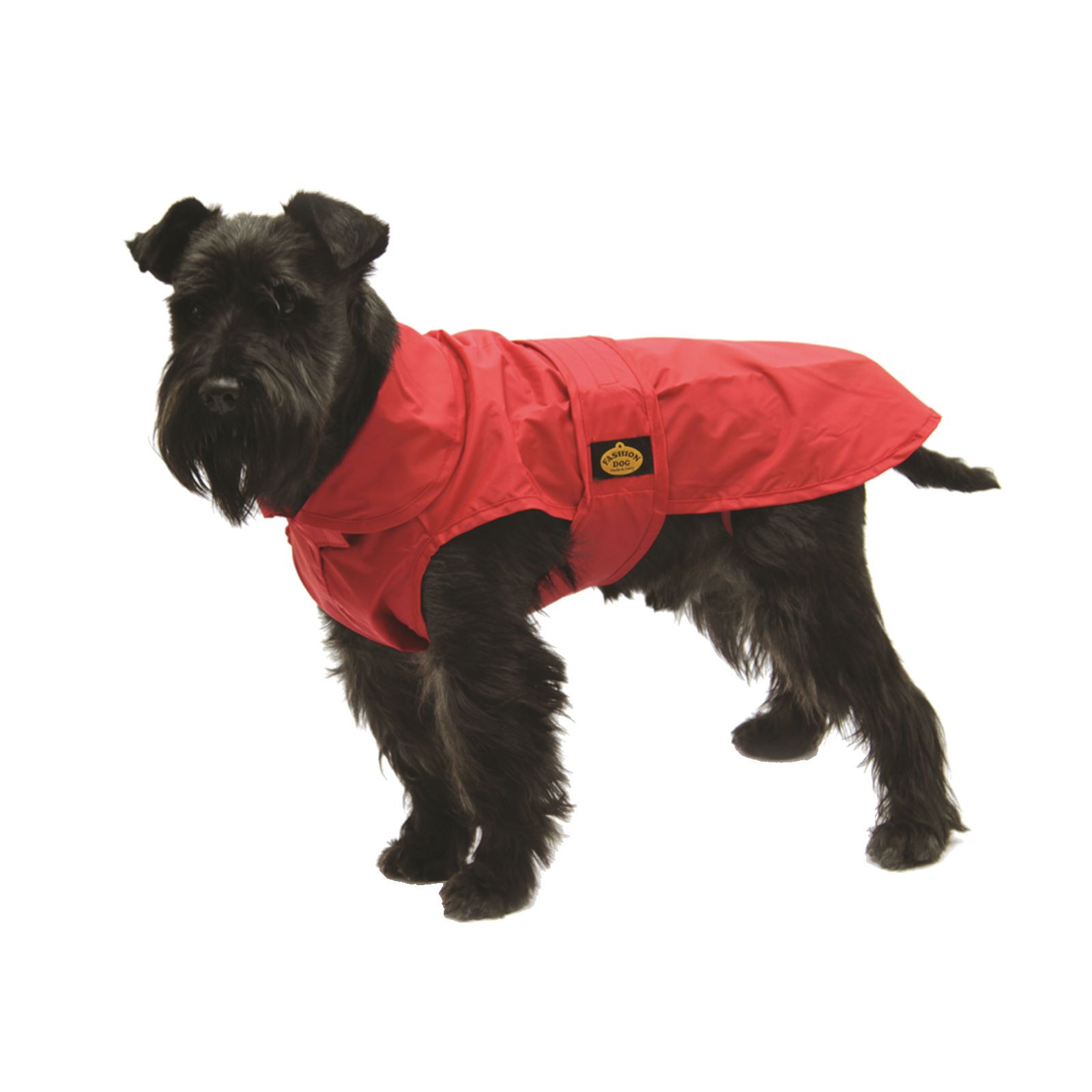 Fashion Dog Regenmantel für Hunde - Rot - 47 cm