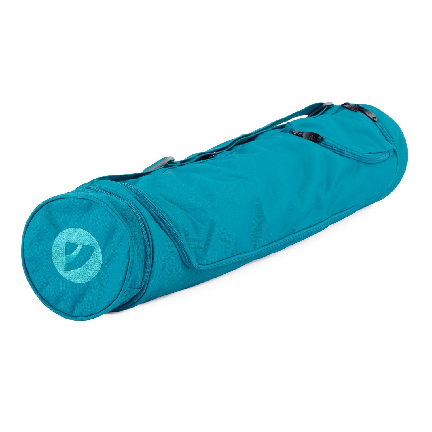 bodhi Yogamatten Tasche Asana Bag XL 70 türkis, Polyester/Polyamide bestickt mit OM