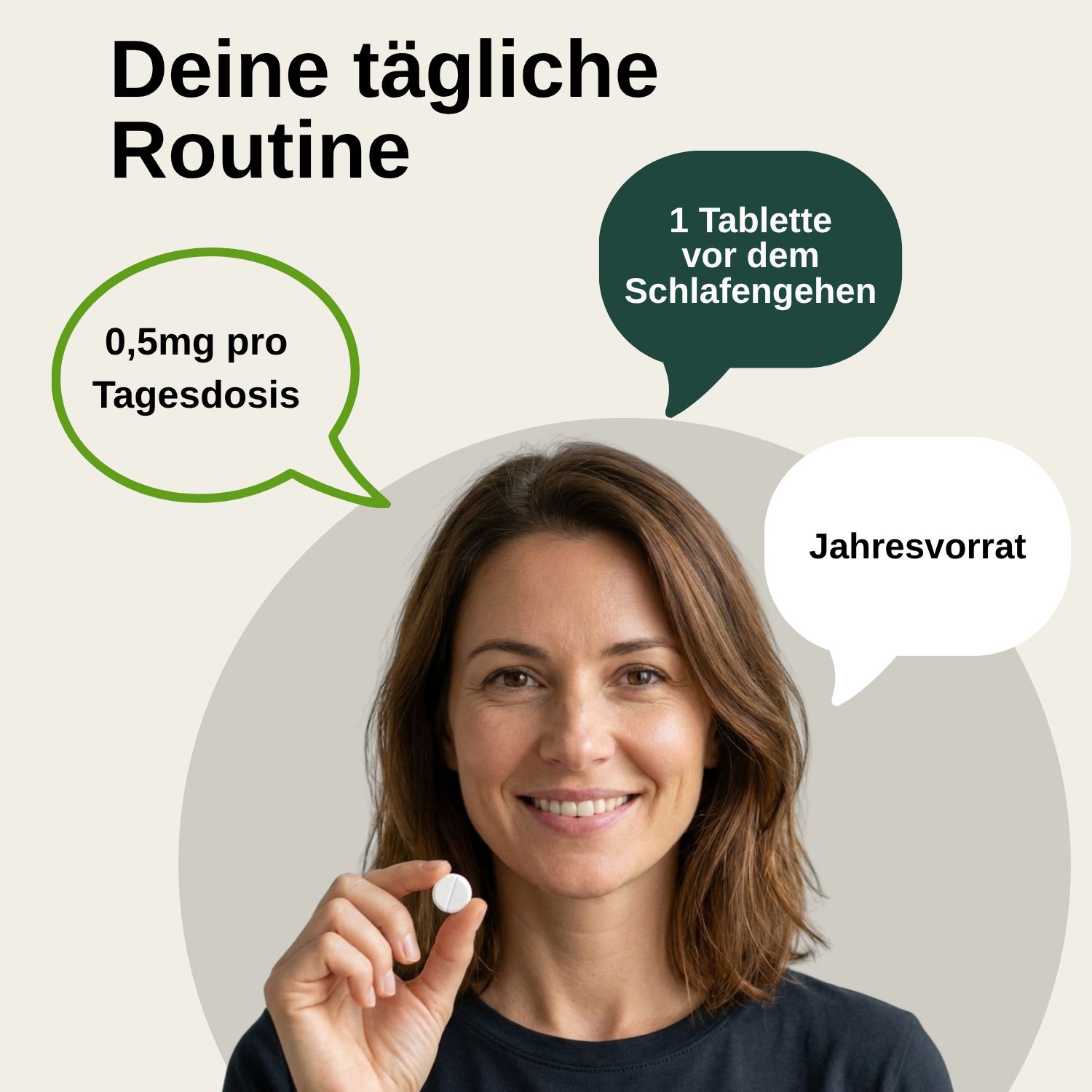 Vita Elements Melatonin Tabletten