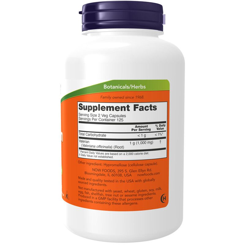 Now Foods, Valerian Root, 500mg