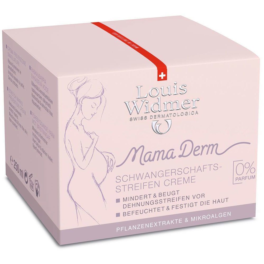 Louis Widmer MamaDerm Crème anti-vergetures non parfumée