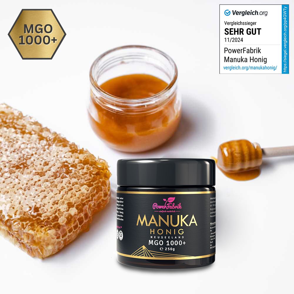 PowerFabrik Manuka Honig MGO 1000+
