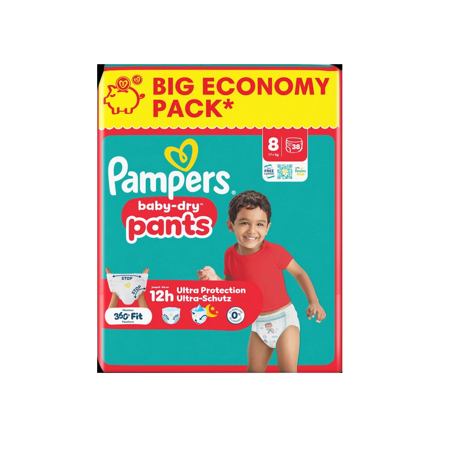 Pampers baby-dry Baby Pants Gr. 8 XL 1 St