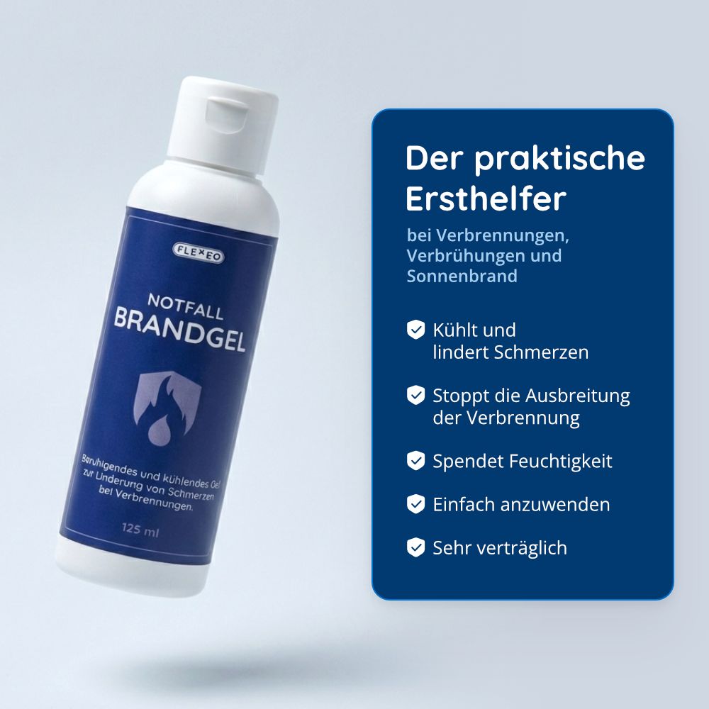 FLEXEO Notfall Brandgel