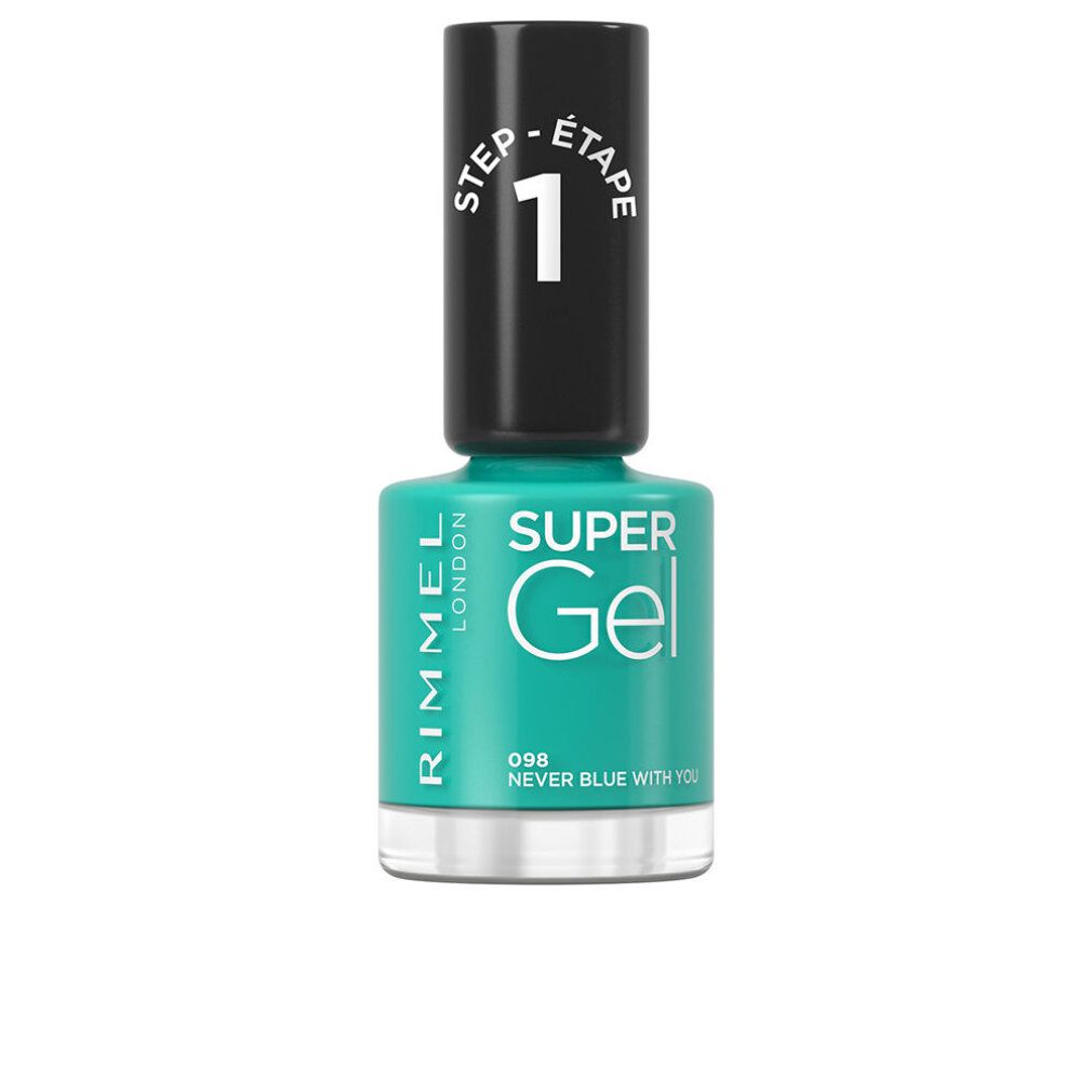 Rimmel London Super Gel Nail Polish 98-Never Blue With You