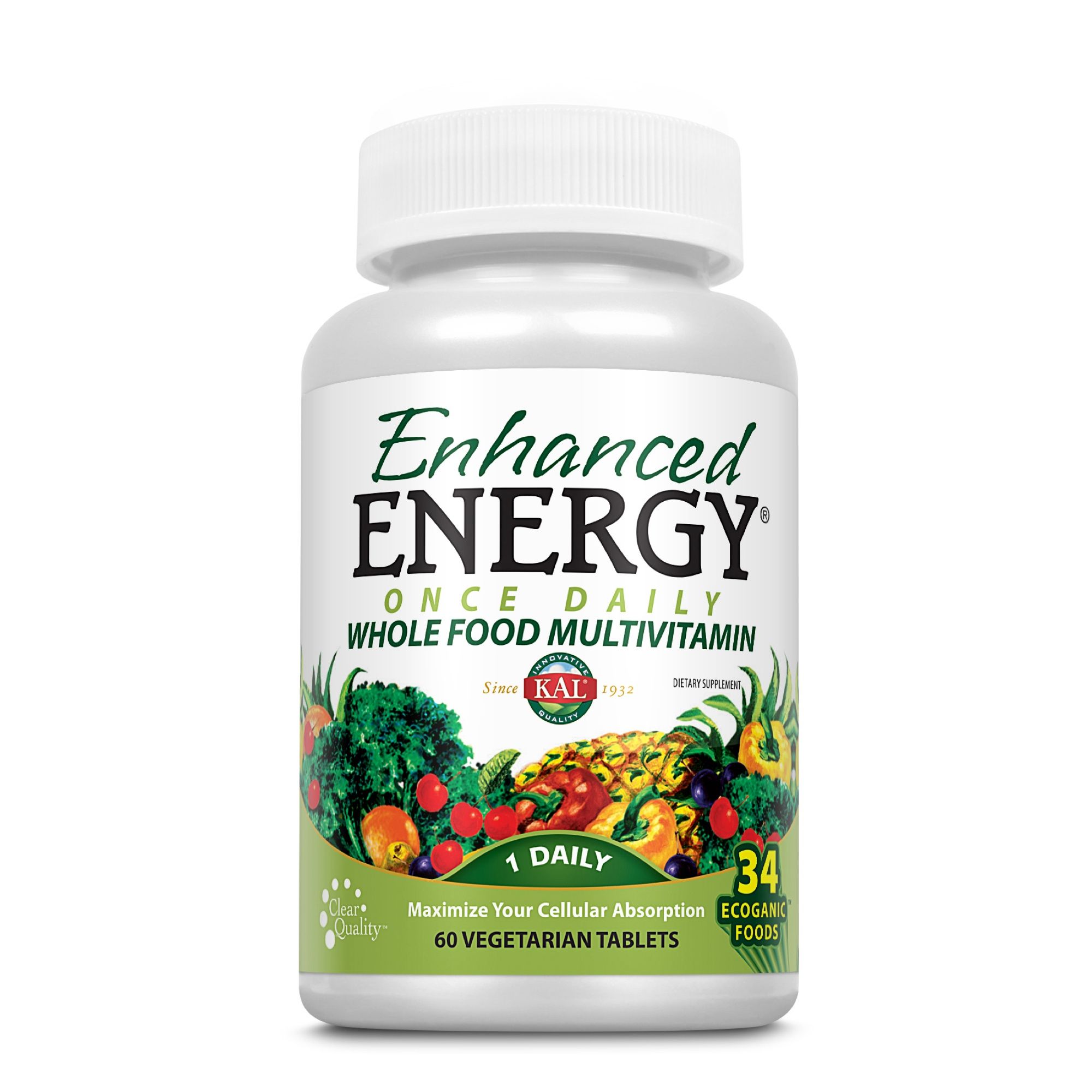 KAL Enhanced Energy Once Daily 60 St Tabletten