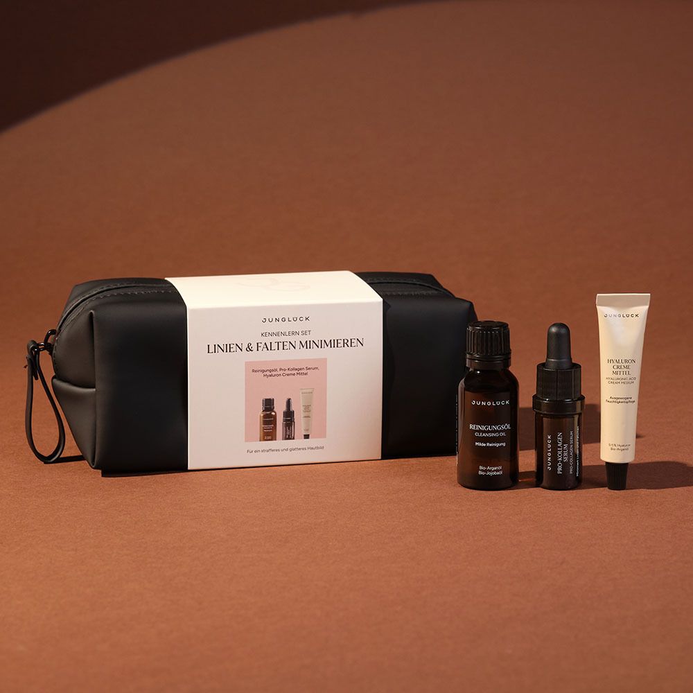 JUNGLÜCK KENNENLERN SET Linien & Falten minimieren