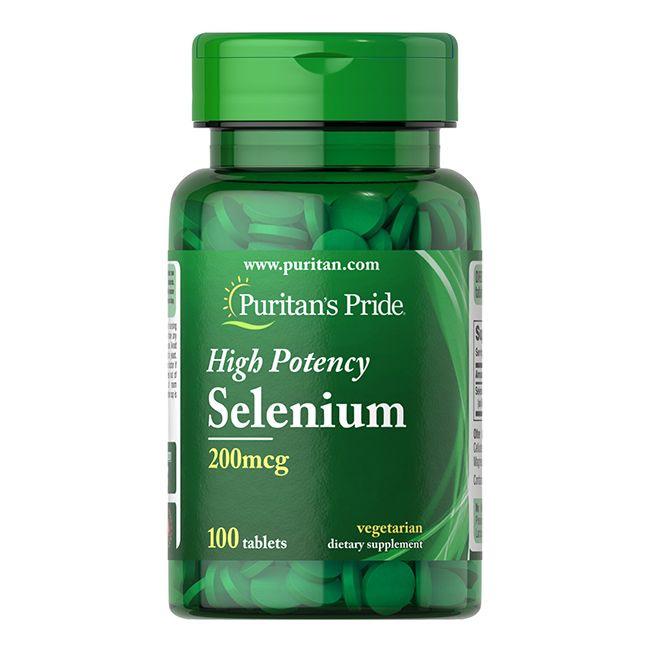Puritan's Pride Selen 200 mcg 100 Pc