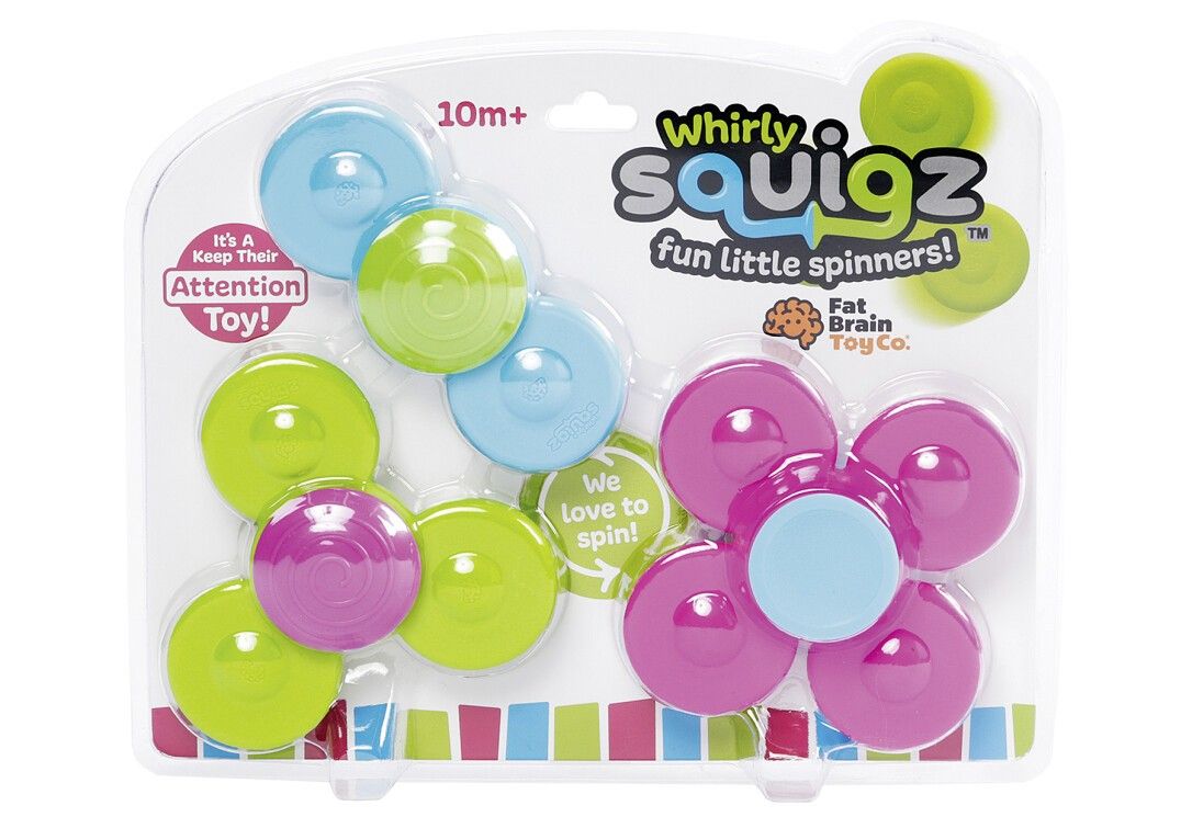 FAT BRAIN Spinner Whirly Squigz Single