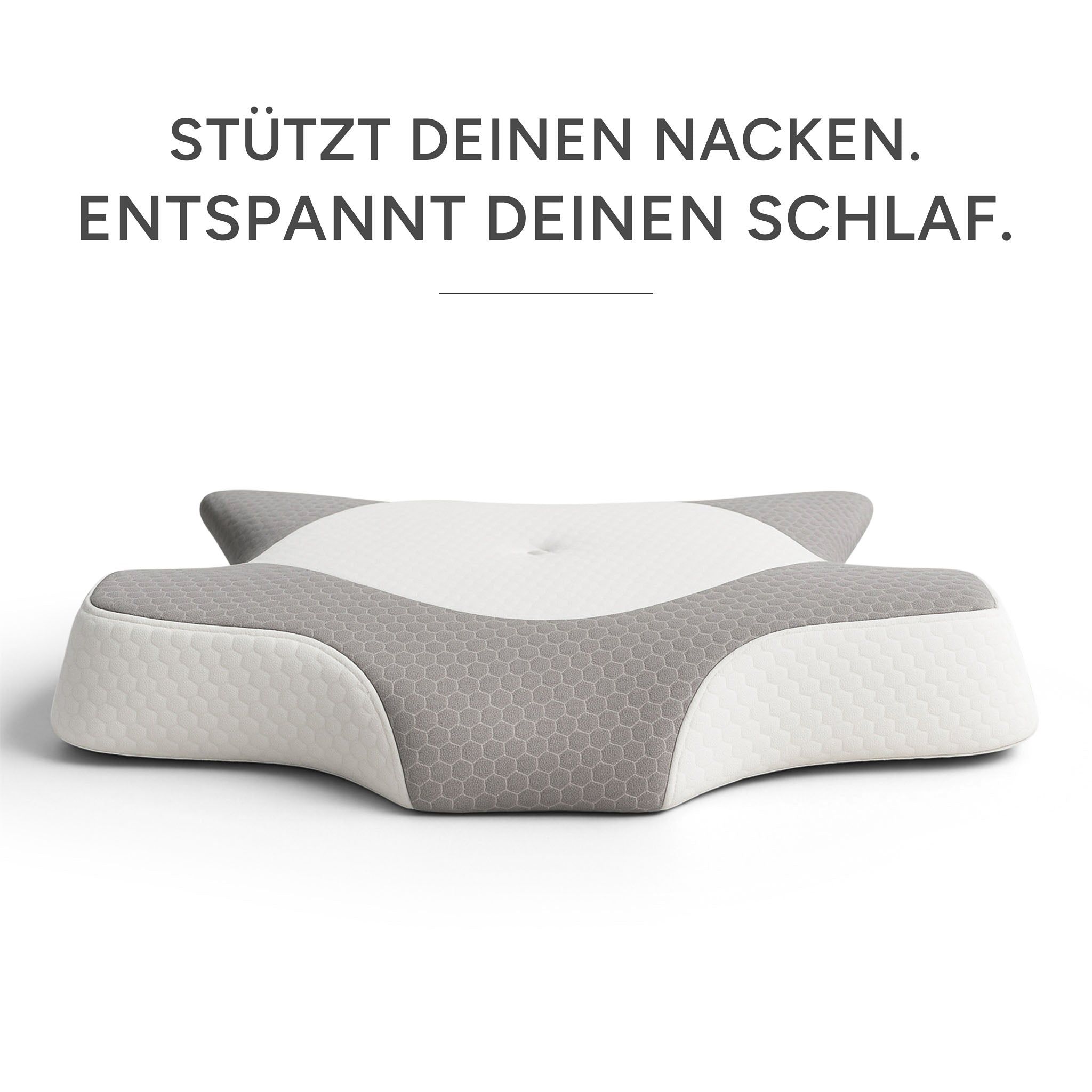 SHAPEVITAL Schlafpaket Erholt Aufwachen | ergonomisches Set | 3D-Abdunkelung & Memory-Schaum