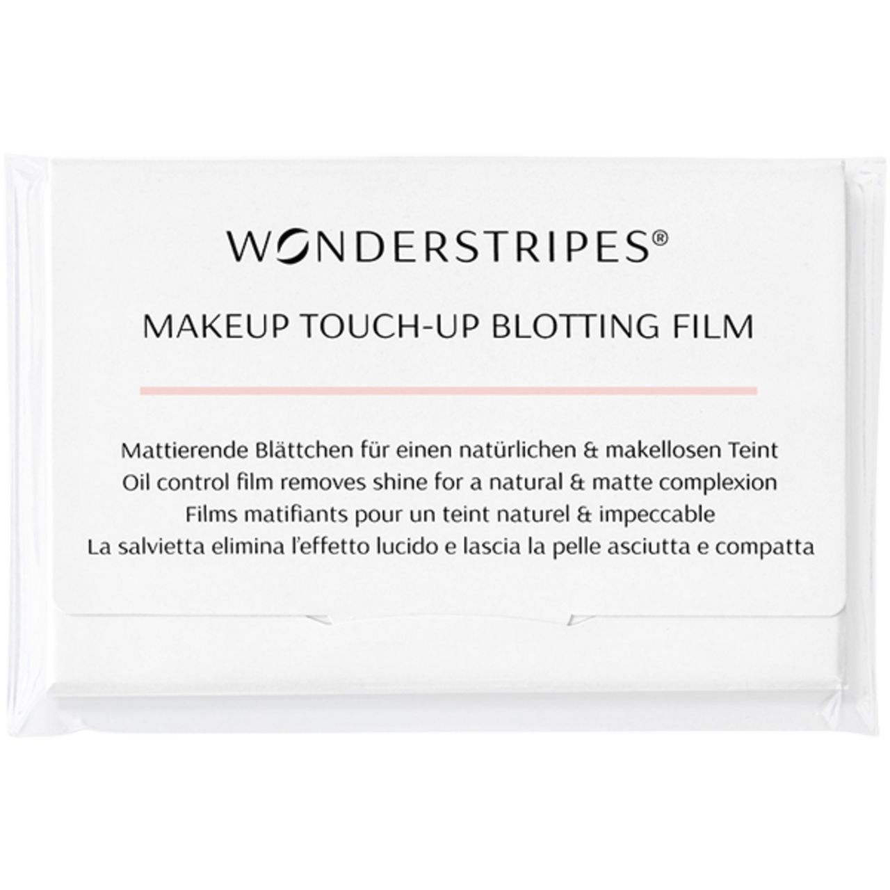 Verpackte Blotting Film mit Produktnamen und Text.
