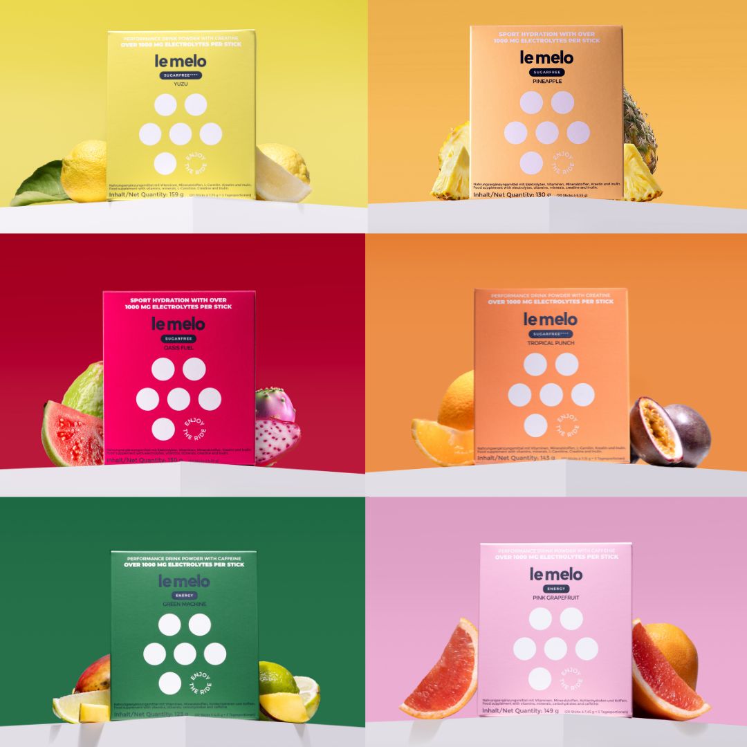 le melo YUZU - funktionale Hydration ohne Zucker