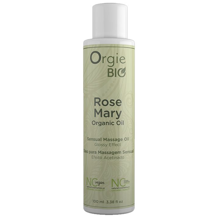 Orgie BIO *Rose Mary* bioveganes Massage-Öl mit Glossyeffekt für eine stimulierende Massage