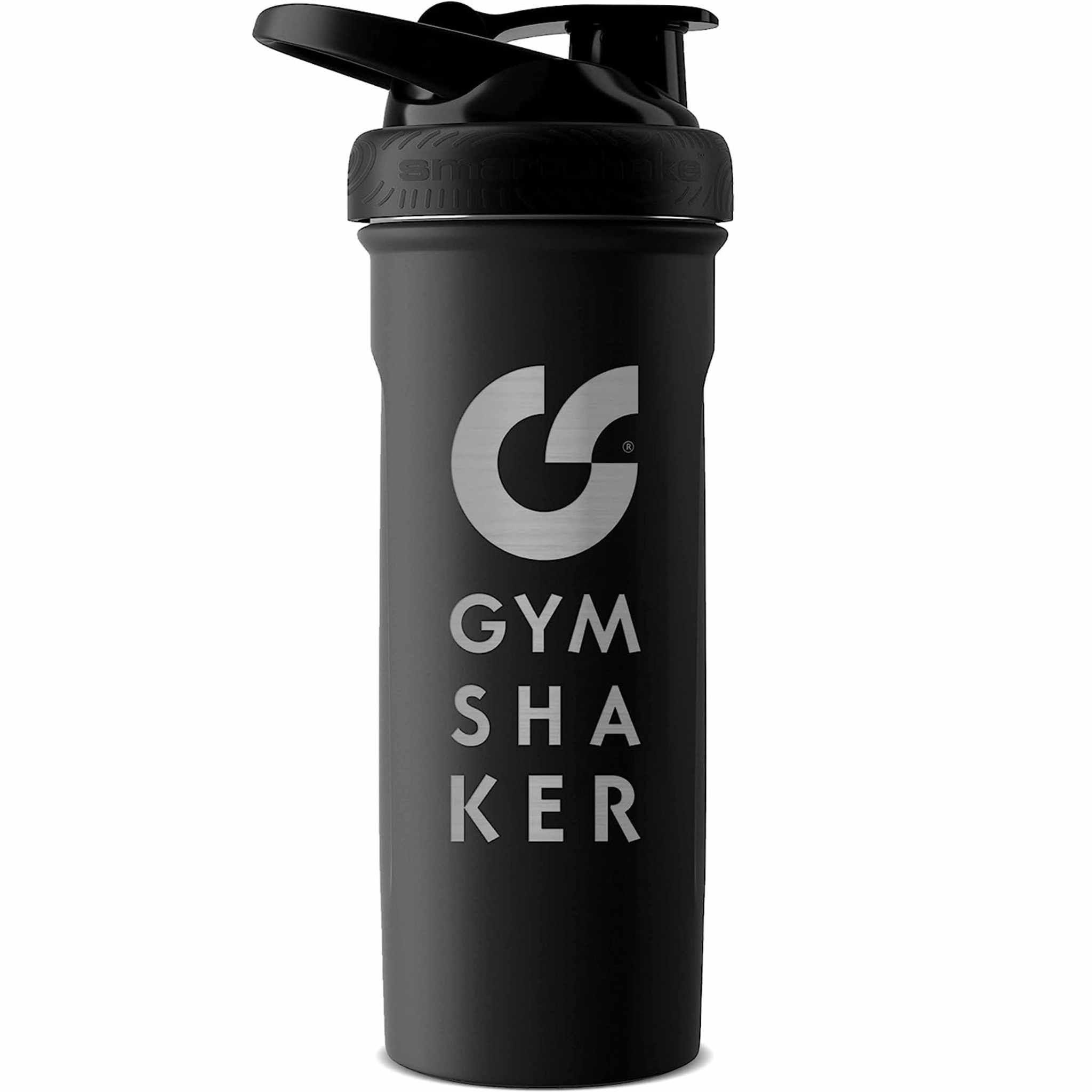 GYMSHAKER Protein Shaker Edelstahl Insulated